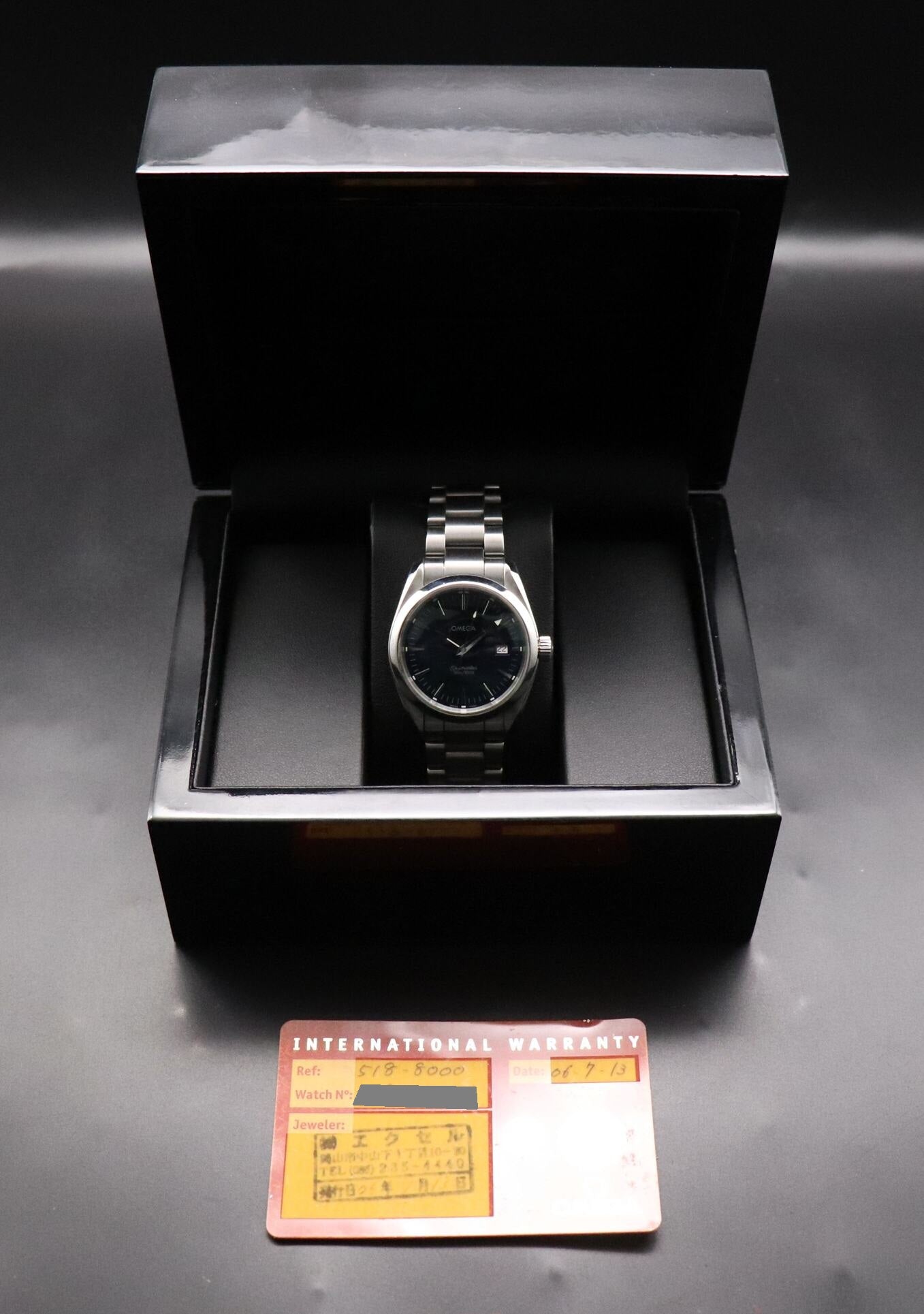 Omega Seamaster Aqua Terra 2518.80 Papers 2006