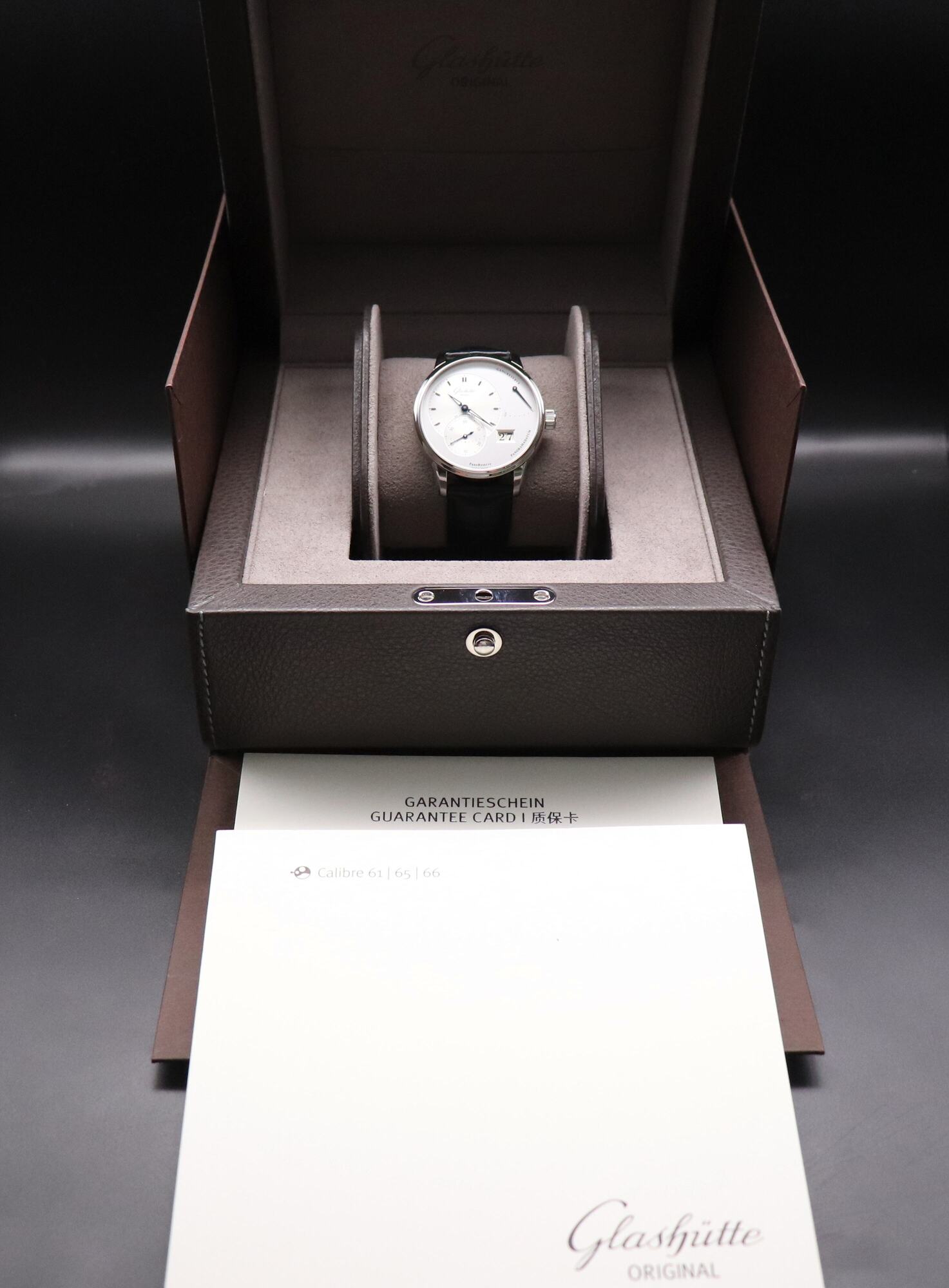 Glashütte Original PanoReverse 16501221261 Fullset 2024 Box+Papers