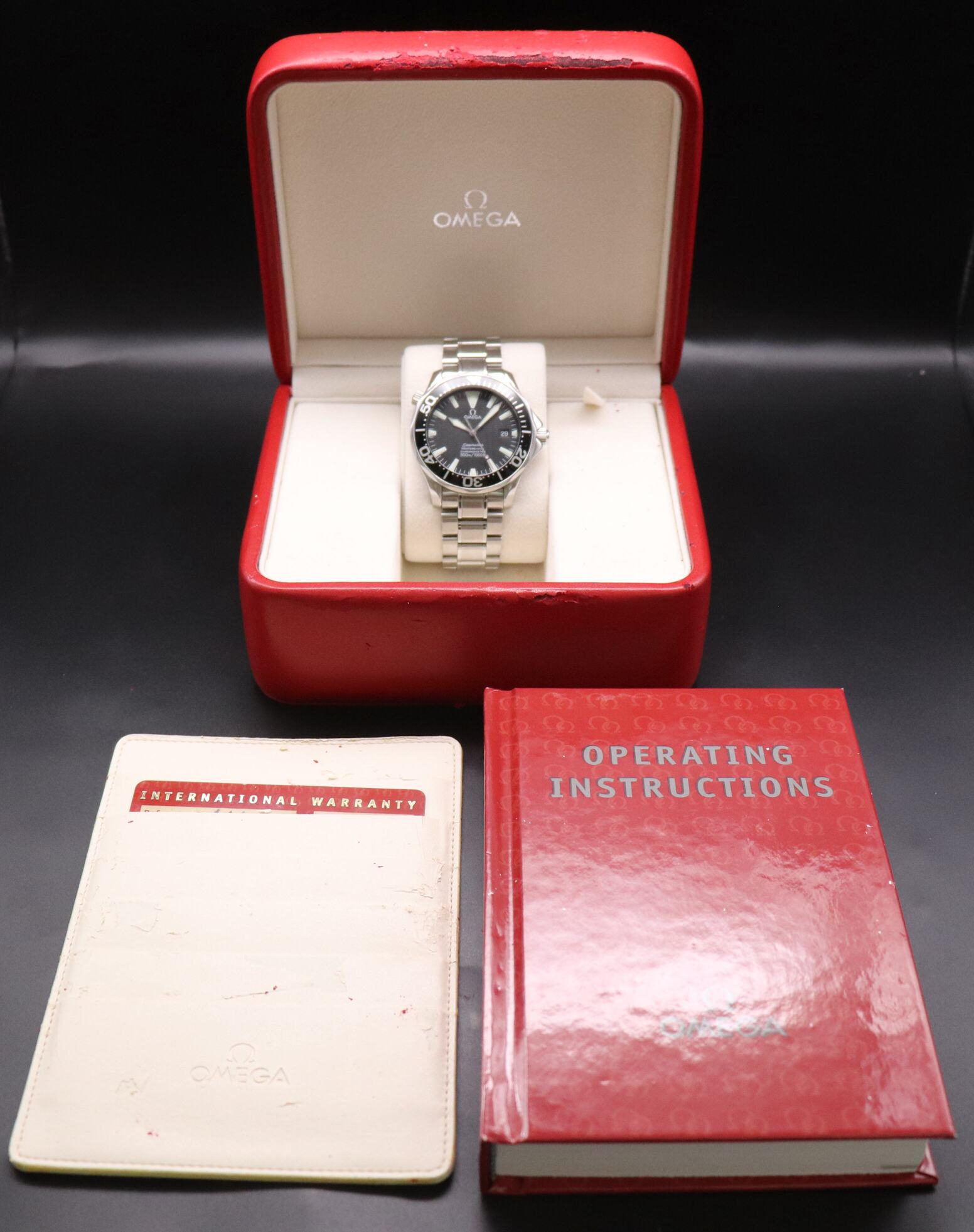 Omega Seamaster 300 2254.50 Fullset 2004 Box+Papers