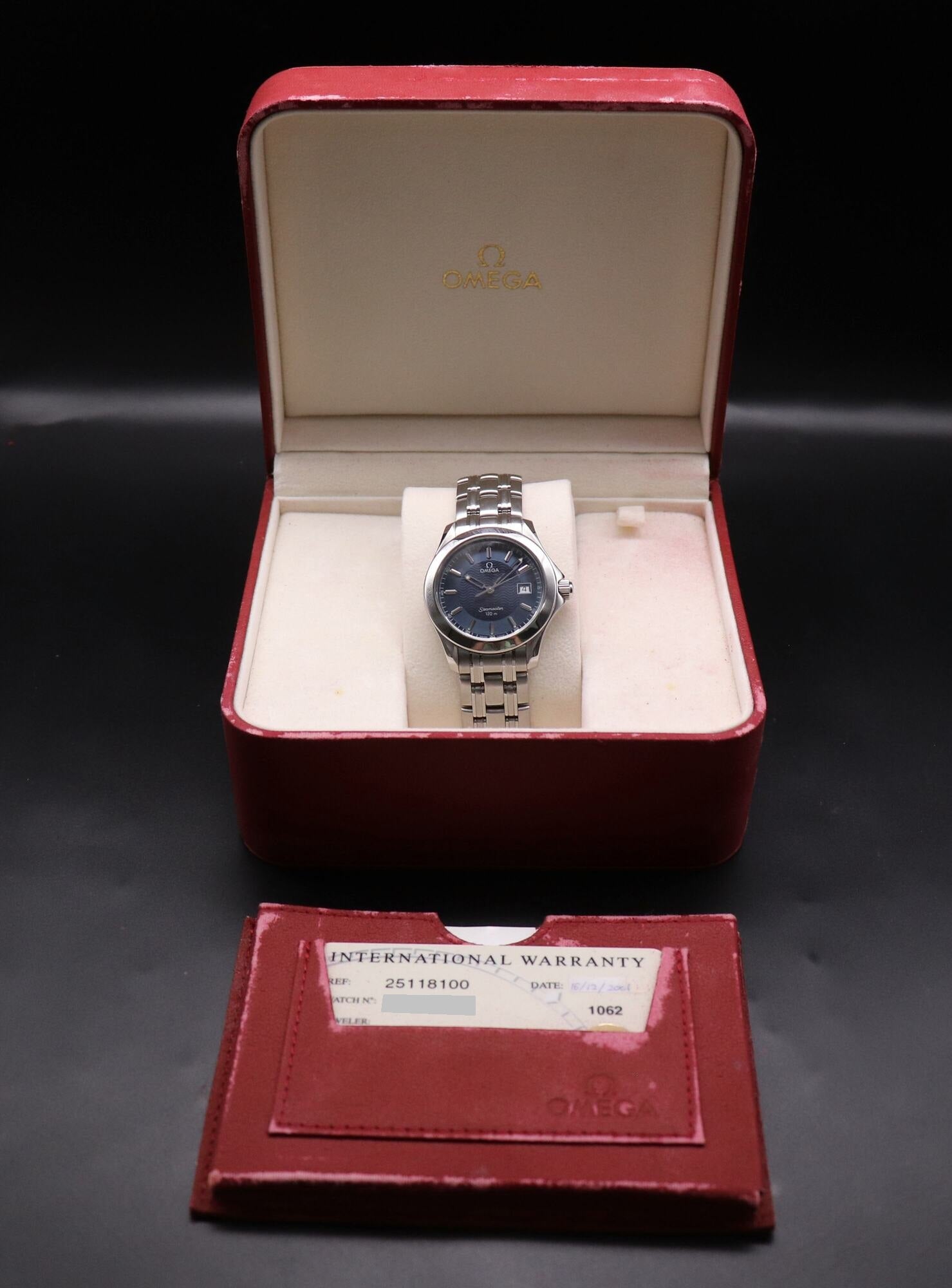 Omega Seamaster 120M 2511.81 Fullset XXXX Box+Papers
