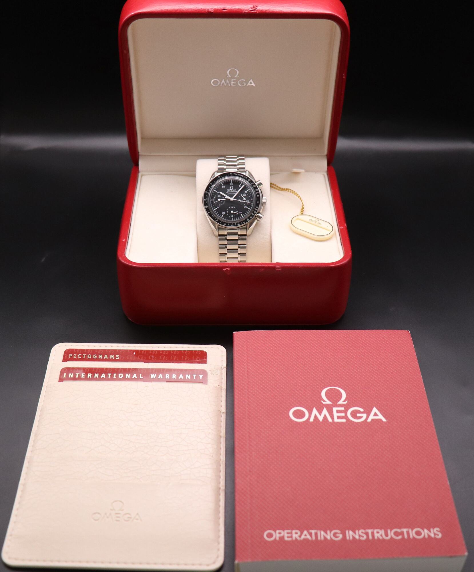 Omega Speedmaster Reduced 3510.50 Fullset 2000 Box+Papers