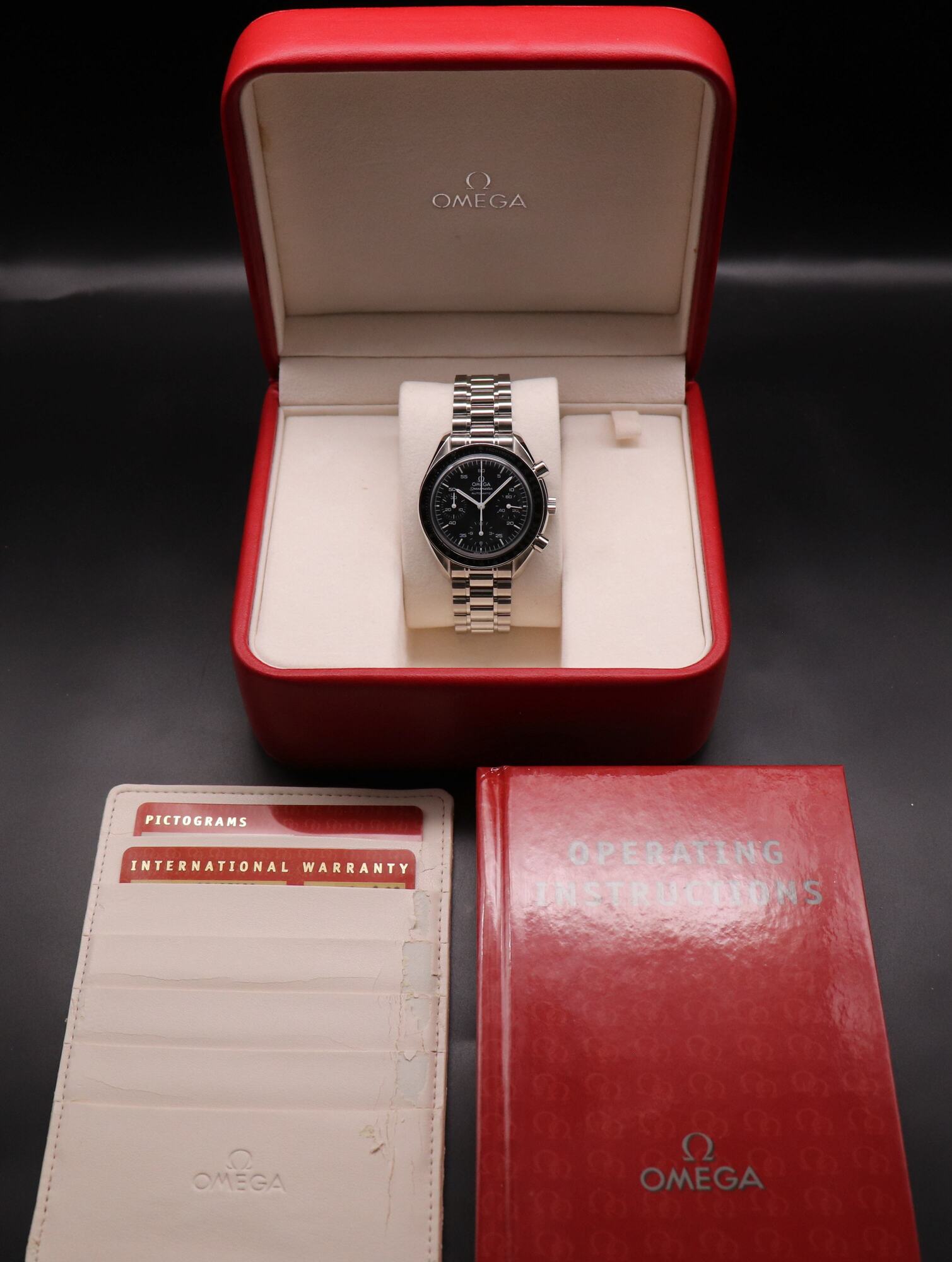 Omega Speedmaster Reduced 3510.50 Fullset 2003 Box+Papers