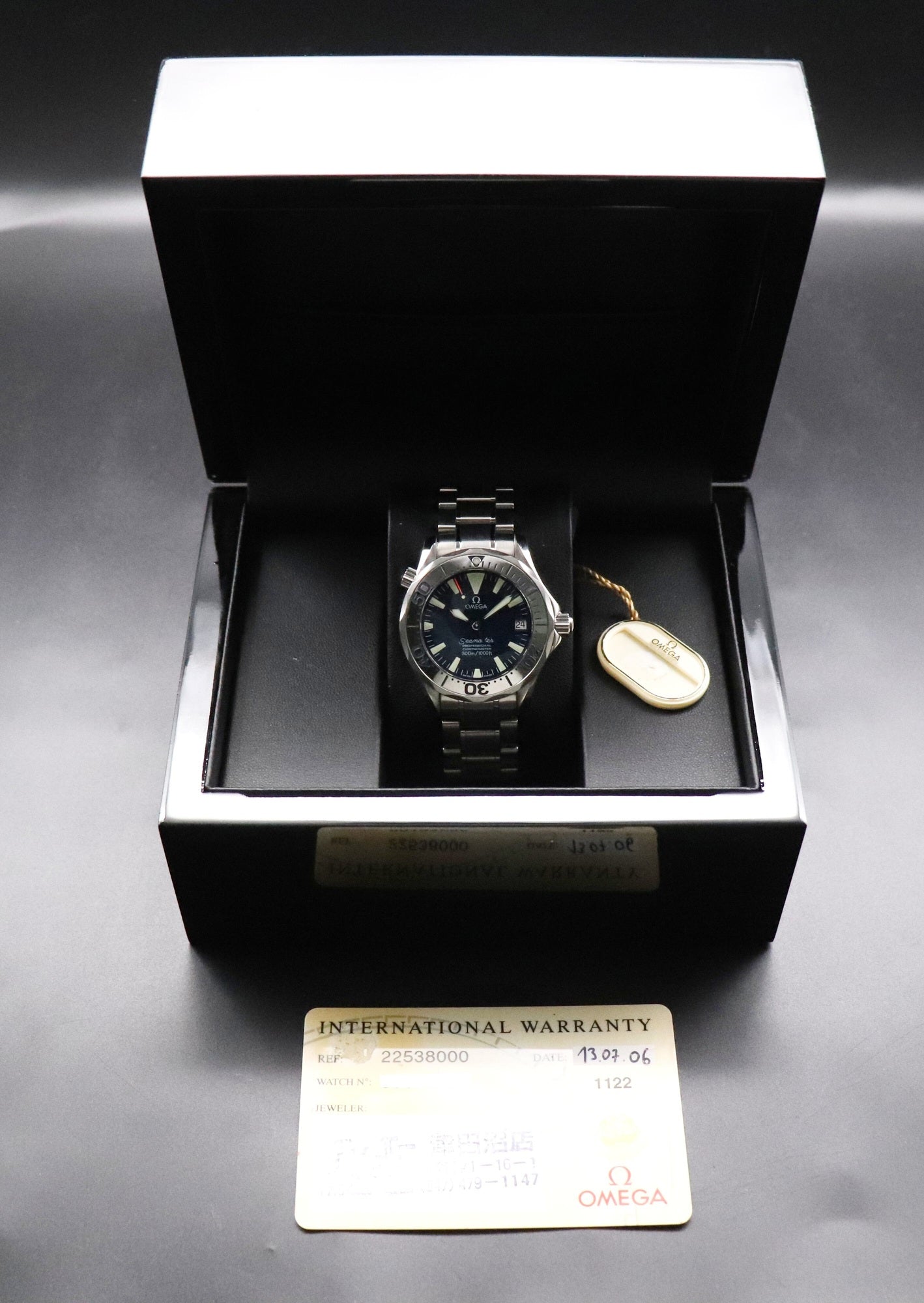 Omega Seamaster 300 2253.80 Papers