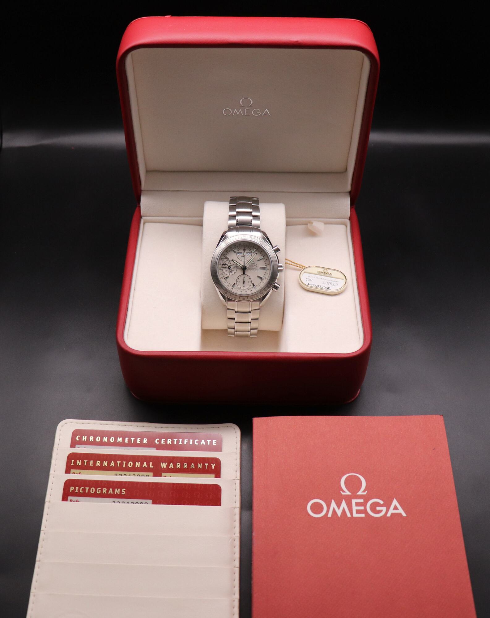 Omega Speedmaster Day Date 3221.30 Fullset 2012 Box+Papers