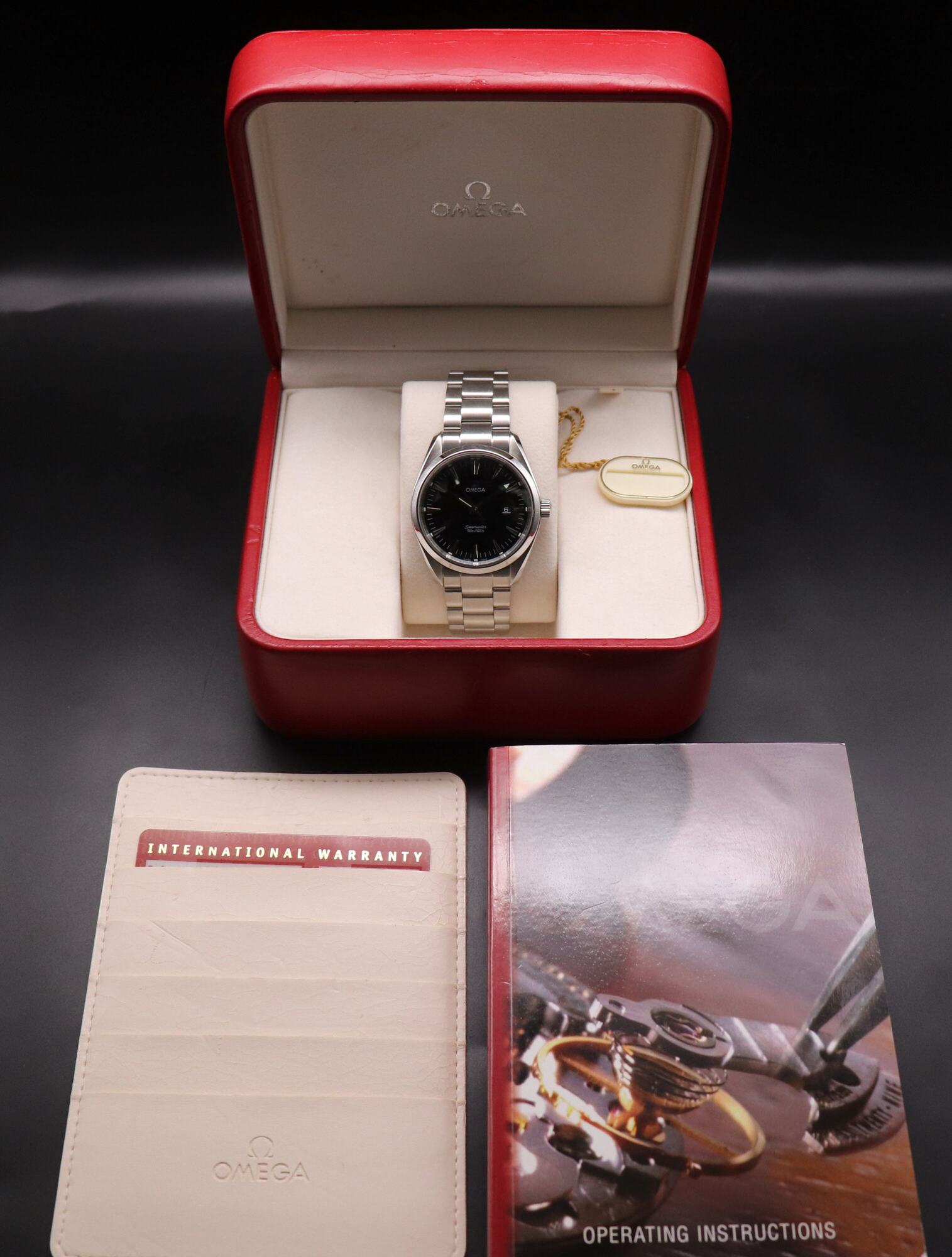 Omega Seamaster Aqua Terra 2517.50 Fullset 2007 Box+Papers