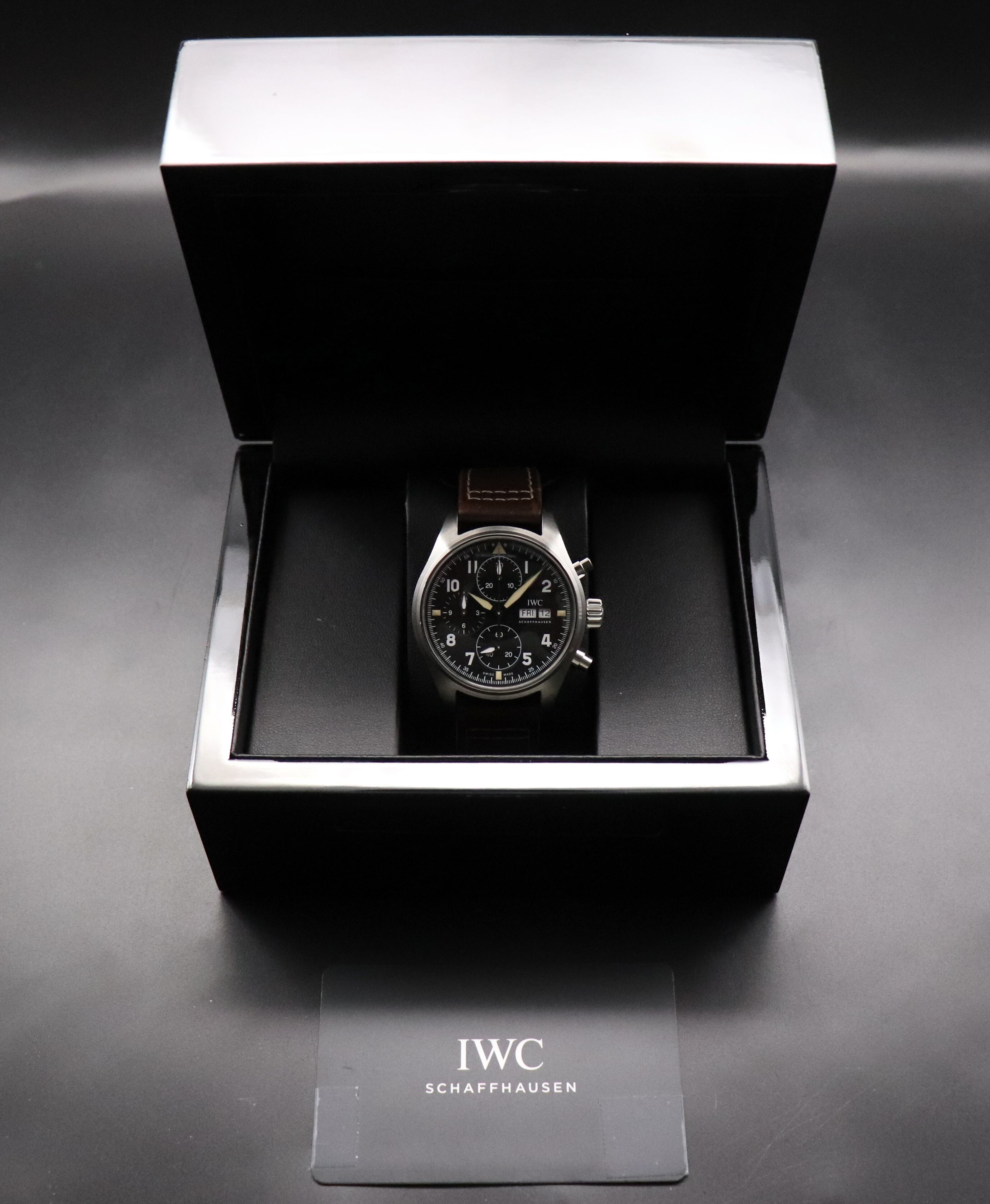 IWC Pilot's Watch Spitfire Chrono IW387903 Papers