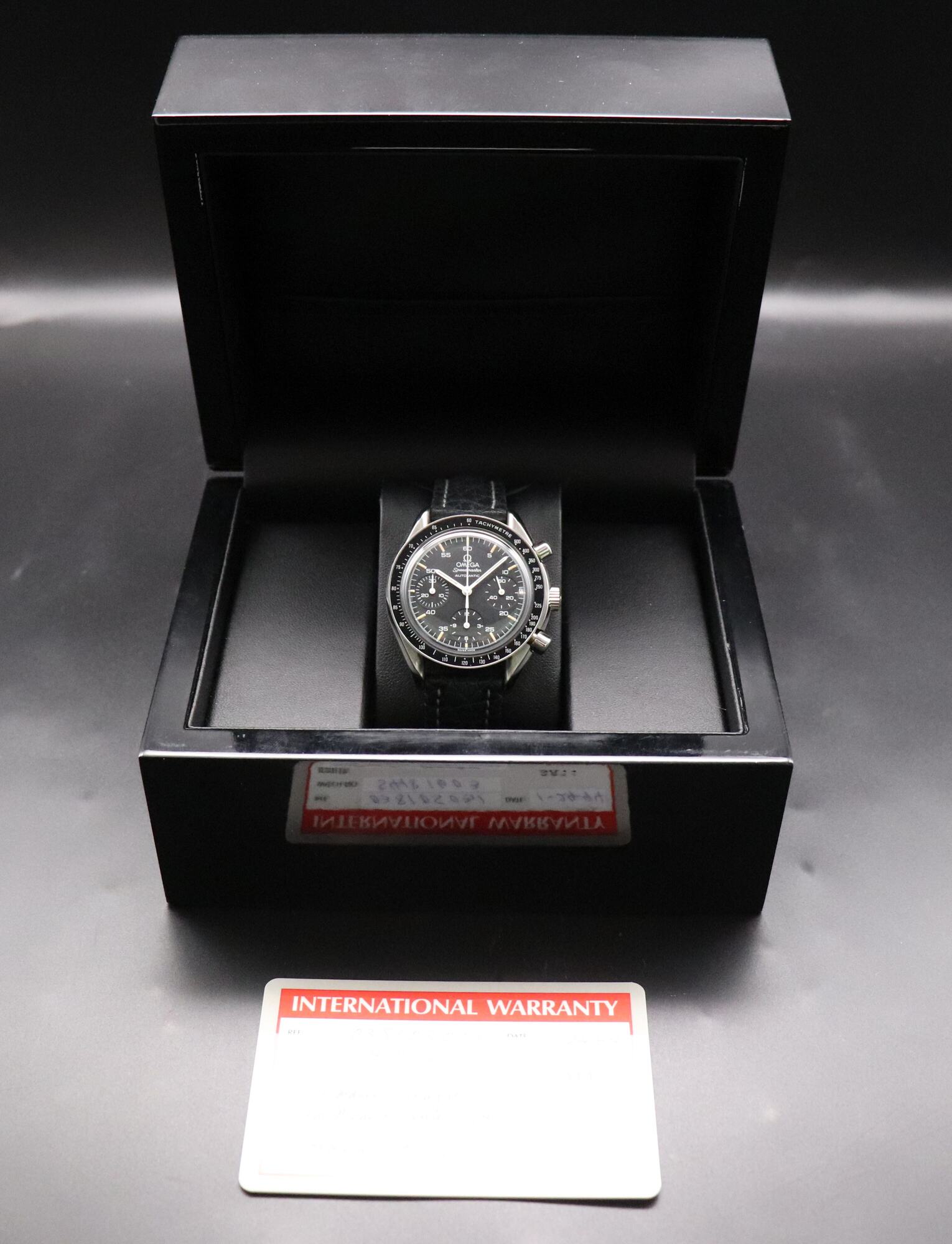 Omega Speedmaster Reduced 3810.50 Papers 1994