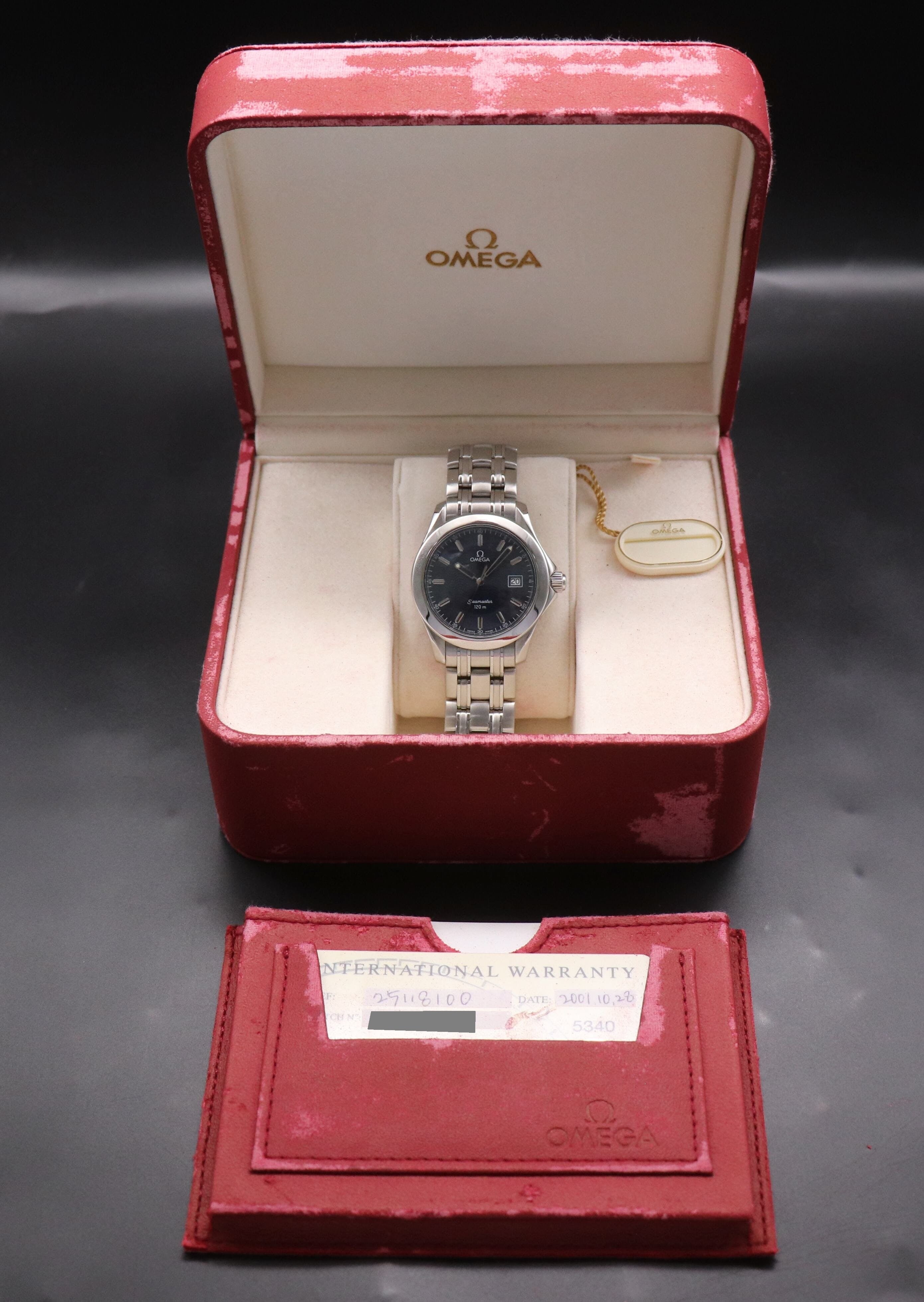 Omega Seamaster 120M 2511.81 Fullset 2001 Box+Papers