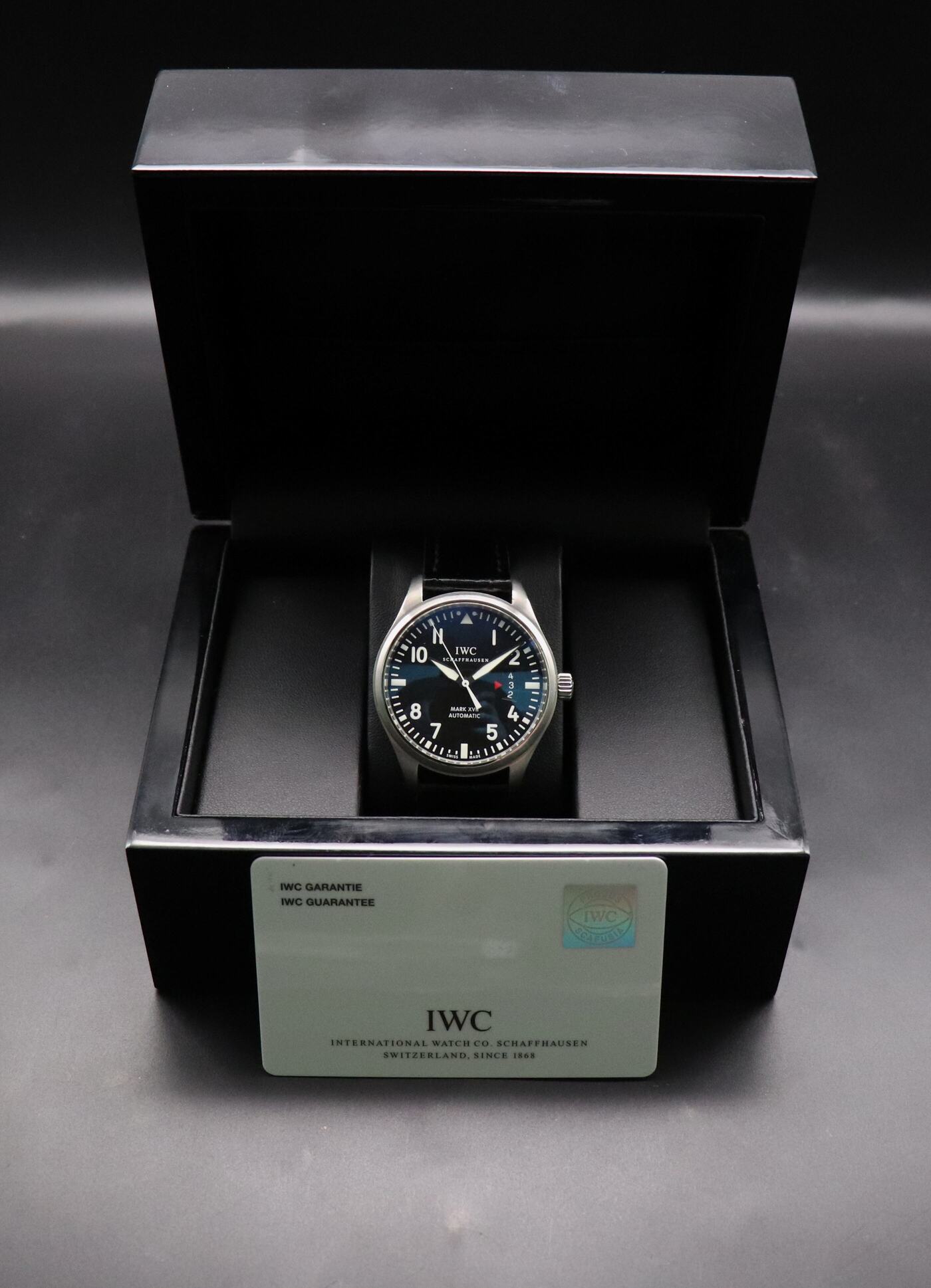 IWC Mark Xvii IW326501 Black Dial 2013 Papers