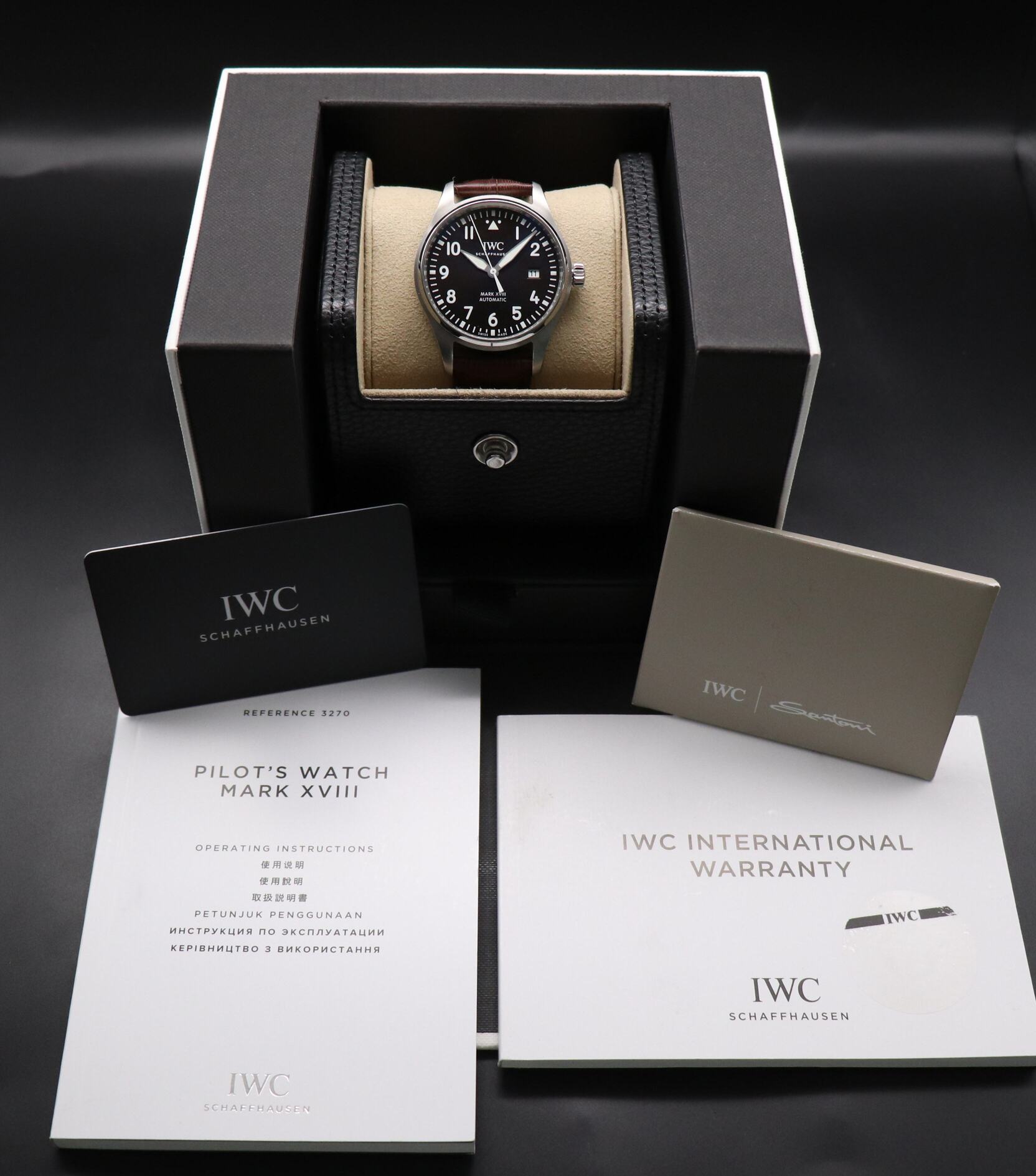 IWC Mark XVIII Pilot IW327003 Fullset 2020 Box+Papers