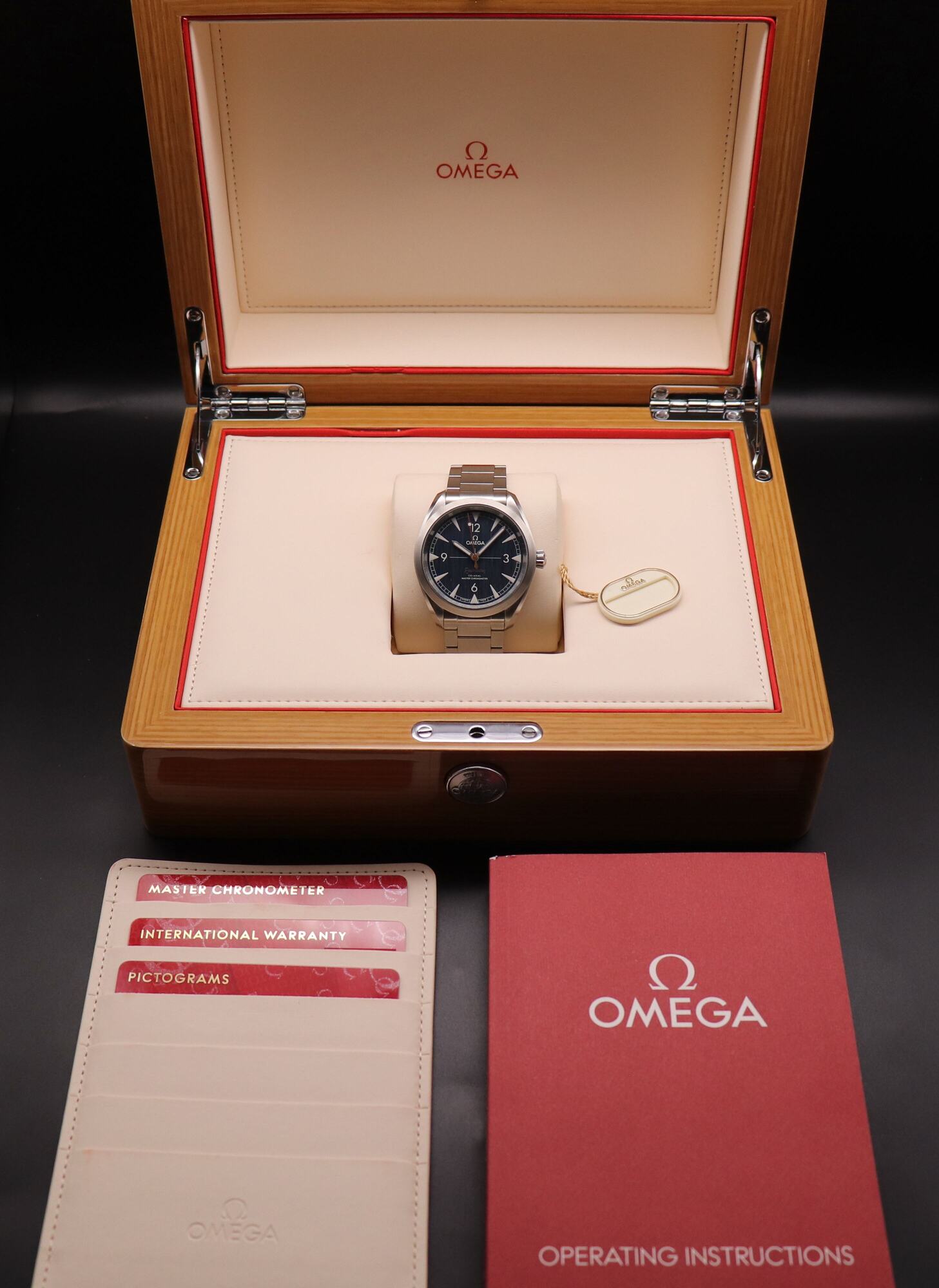Omega Seamaster Railmaster 220.10.40.20.03.001 Fullset 2024 Box+Papers