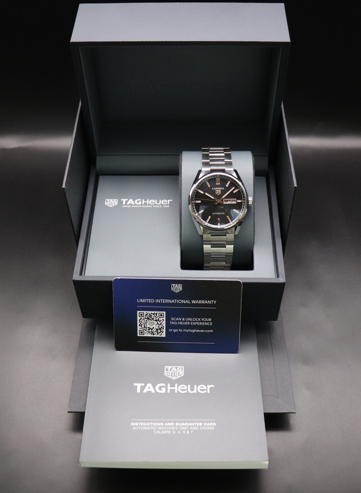 Tag Heuer Carrera Calibre 5 WBN2013.BA0640 Fullset 2023 Box+Papers