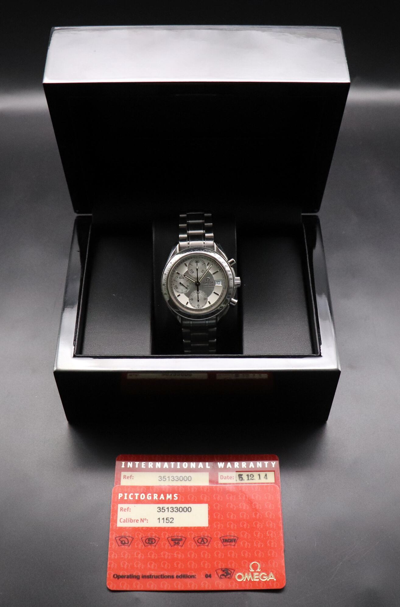 Omega Speedmaster Date 3513.30 Papers 2005