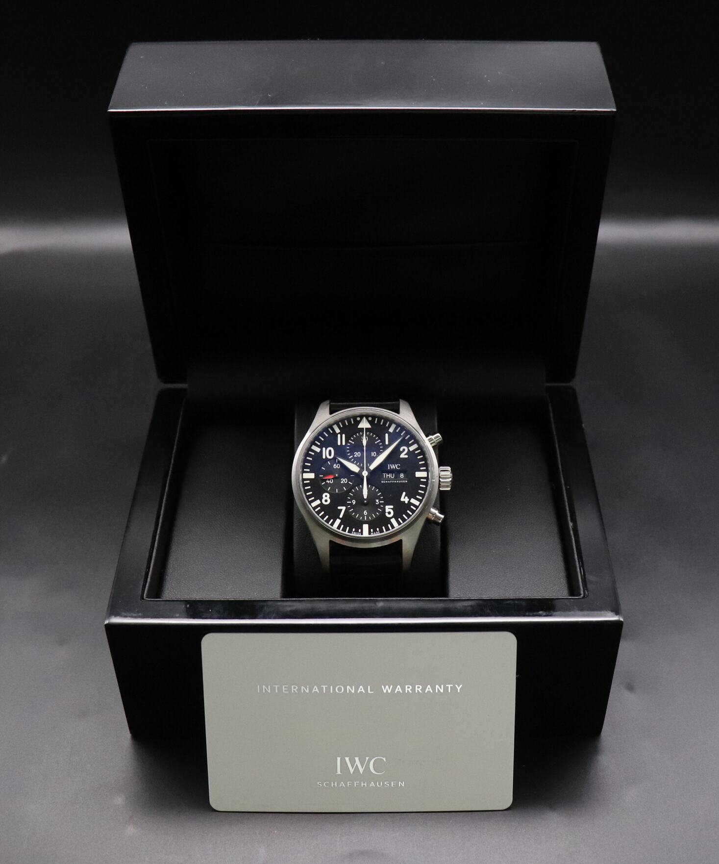 IWC Pilot's Watch Chronograph IW377709 Papers 2018