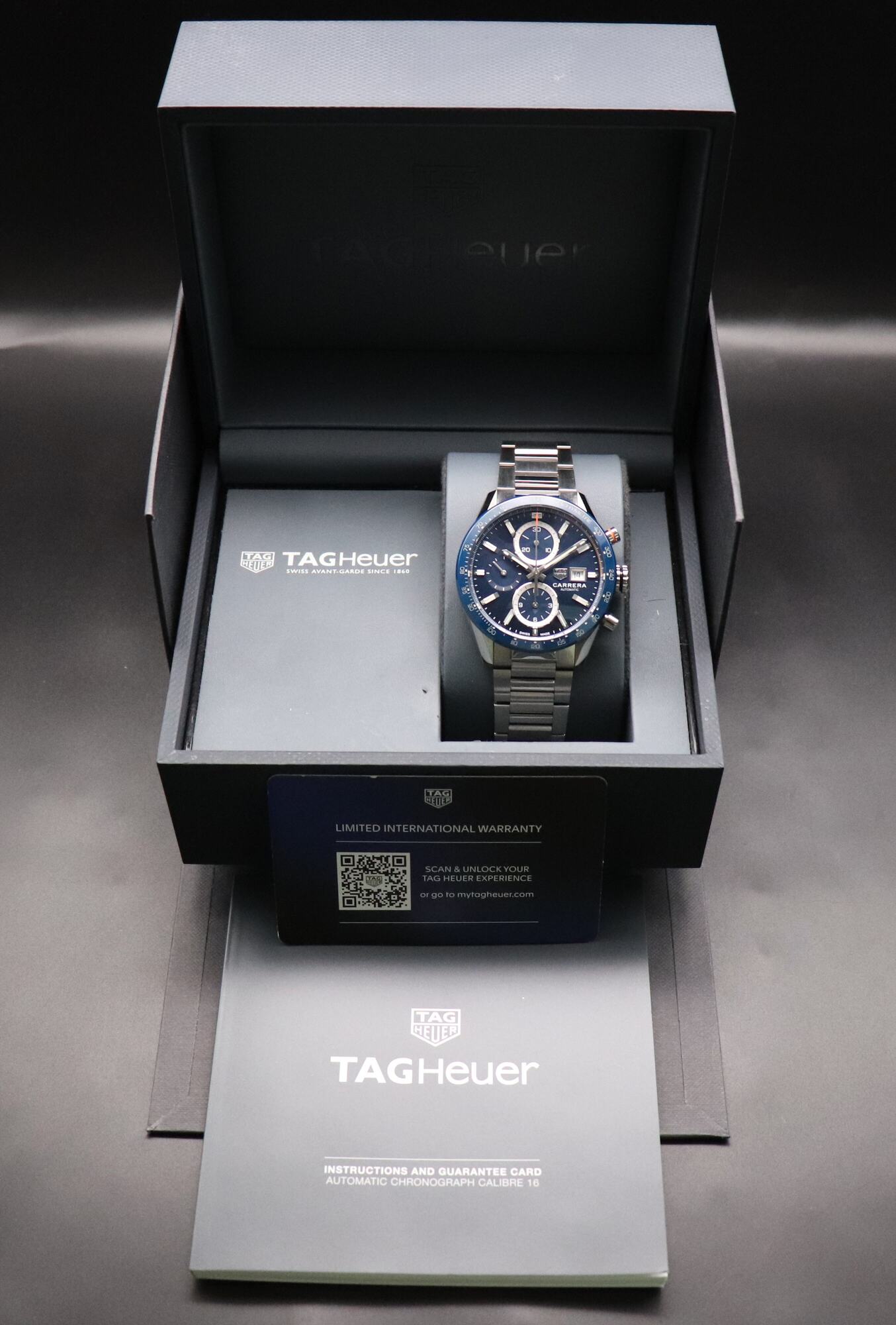 Tag Heuer Carrera Calibre 16 CBM2112.BA0651 Fullset 2024 Box+Paper