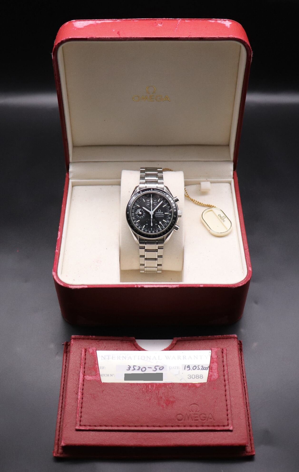 Omega Speedmaster Day Date 3520.50 Fullset 2001 Papers+Box