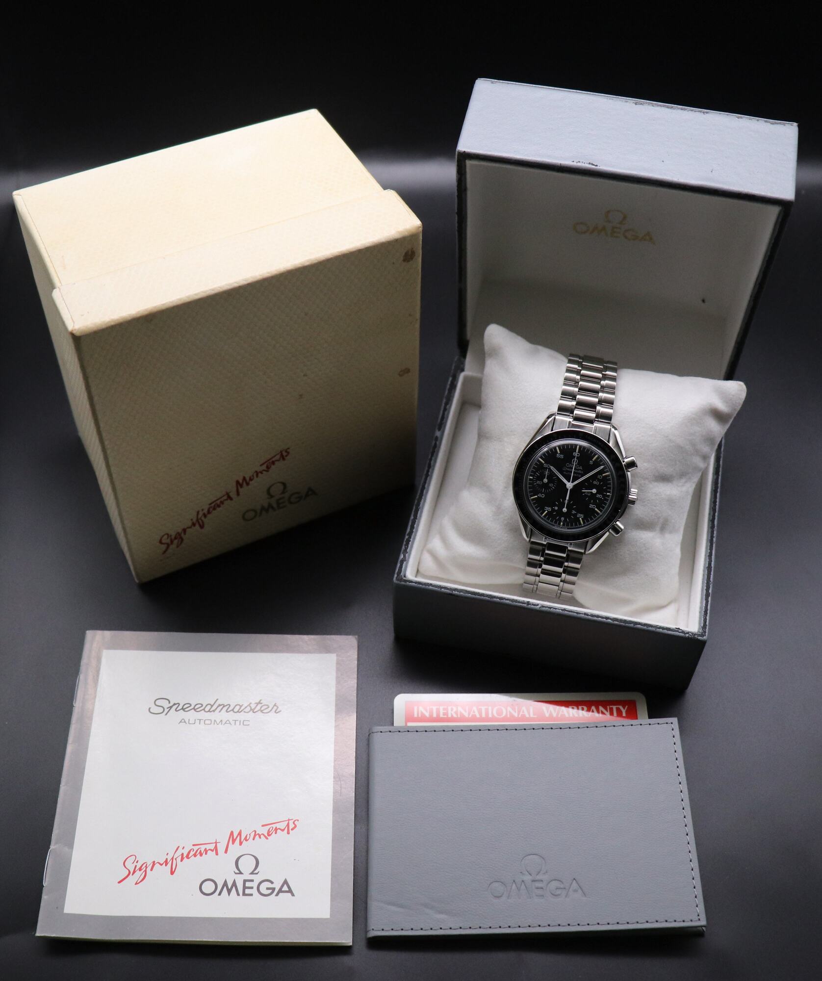 Omega Speedmaster Reduced 3510.50 Fullset 1993 Box+Papers
