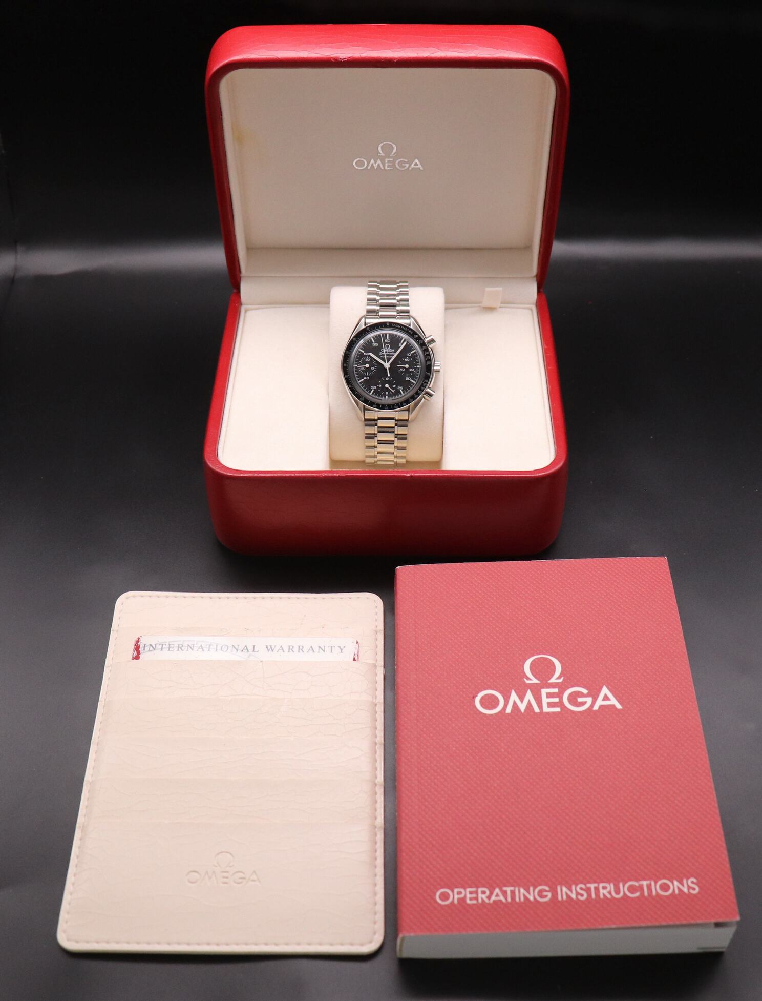 Omega Speedmaster Reduced 3510.50 Fullset 2000 Box+Papers