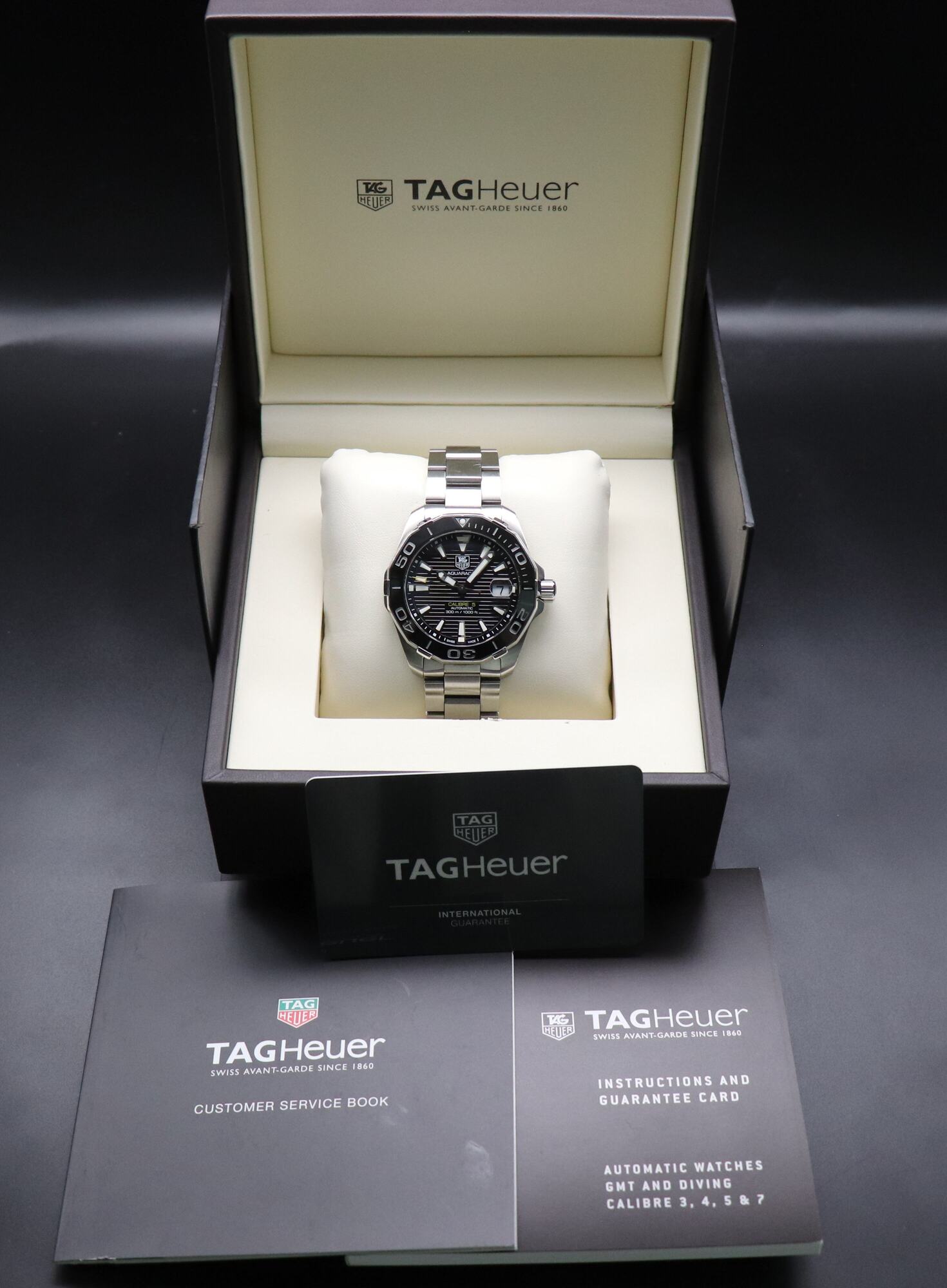 Tag Heuer Aquaracer WAY211A Fullset 2017 Box+Papers