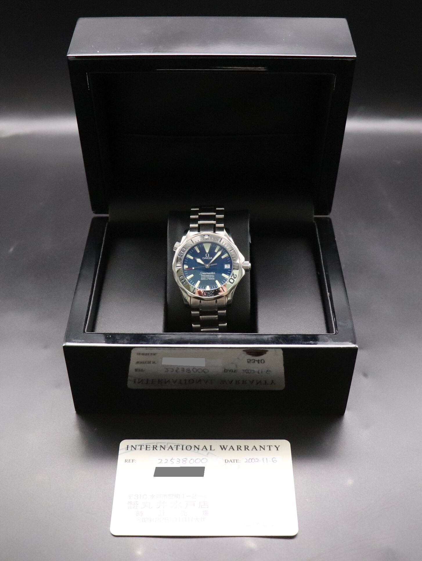 Omega Seamaster 300 2253.80 Papers XXXX