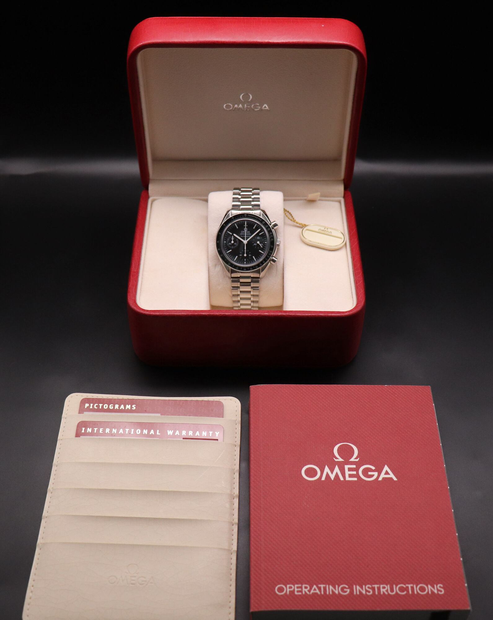 Omega Speedmaster Reduced 3539.50 Fullset 2014 Box+Papers