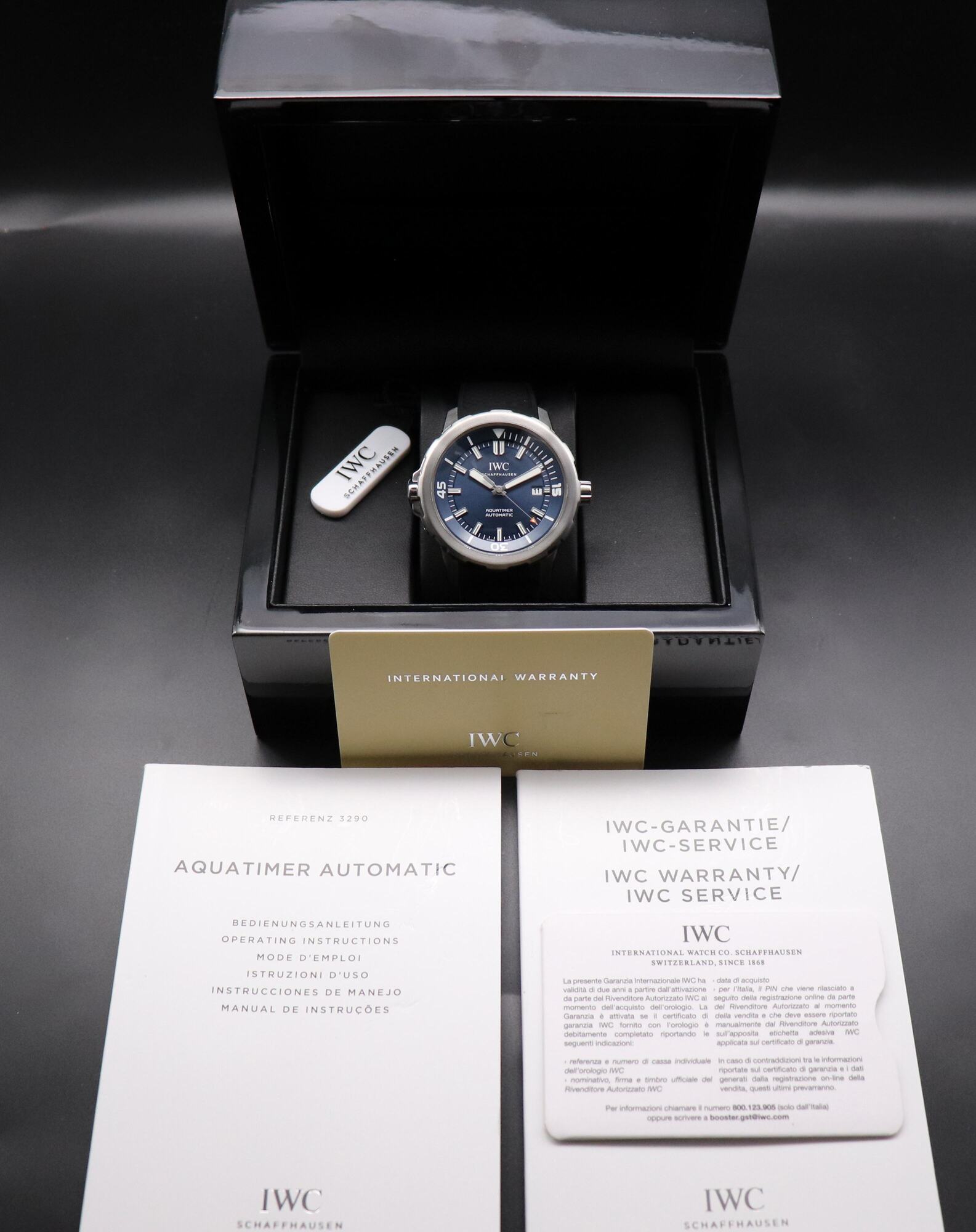 IWC Aquatimer IW329005 Papers 2016 Jaques-Yves Cousteau