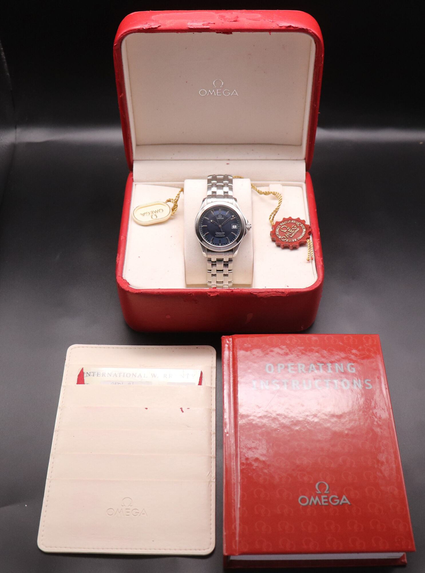 Omega Seamaster 120M 2501.81 Fullset 2001 Box+Papers