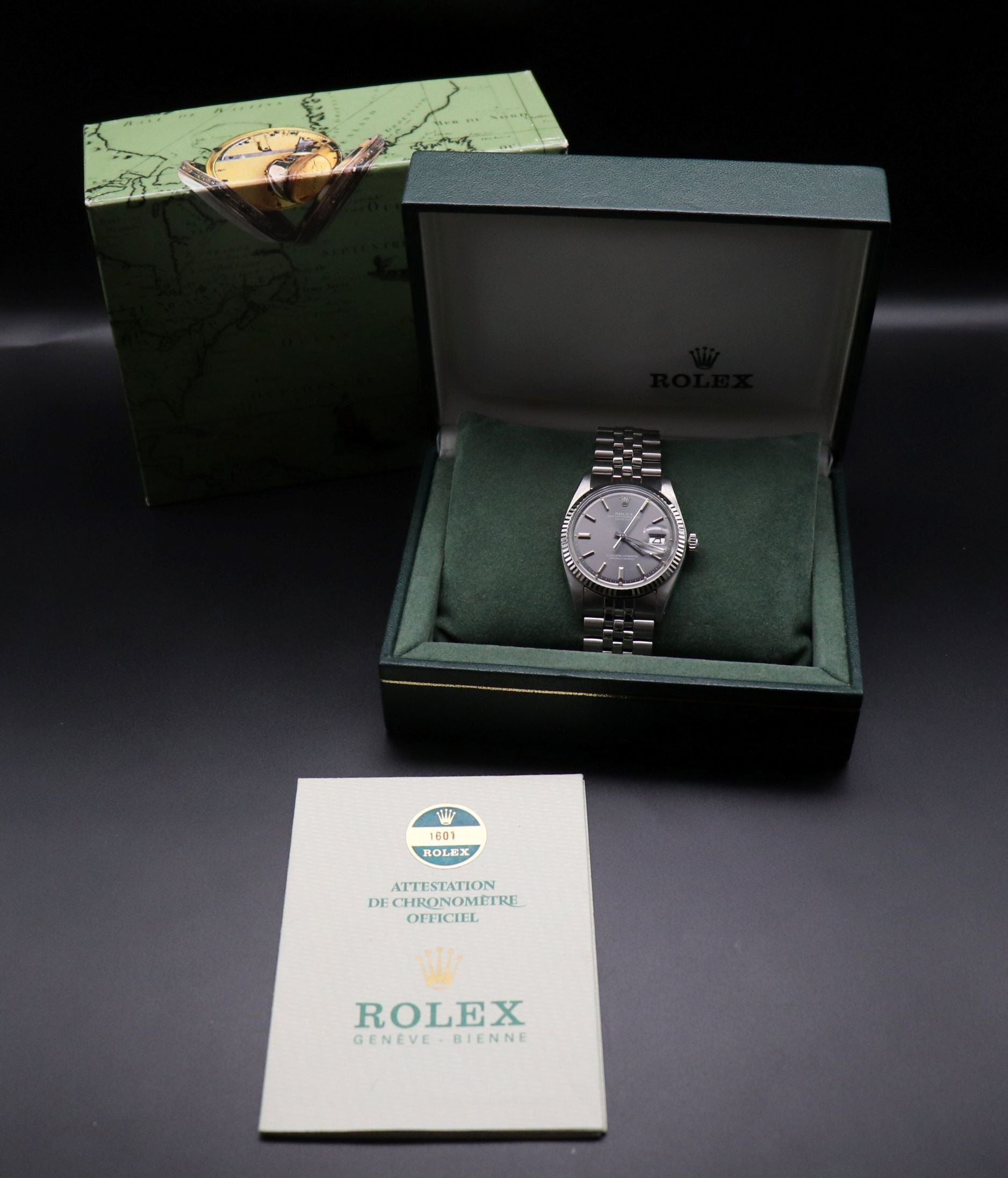Rolex Datejust 1601 Grey Dial