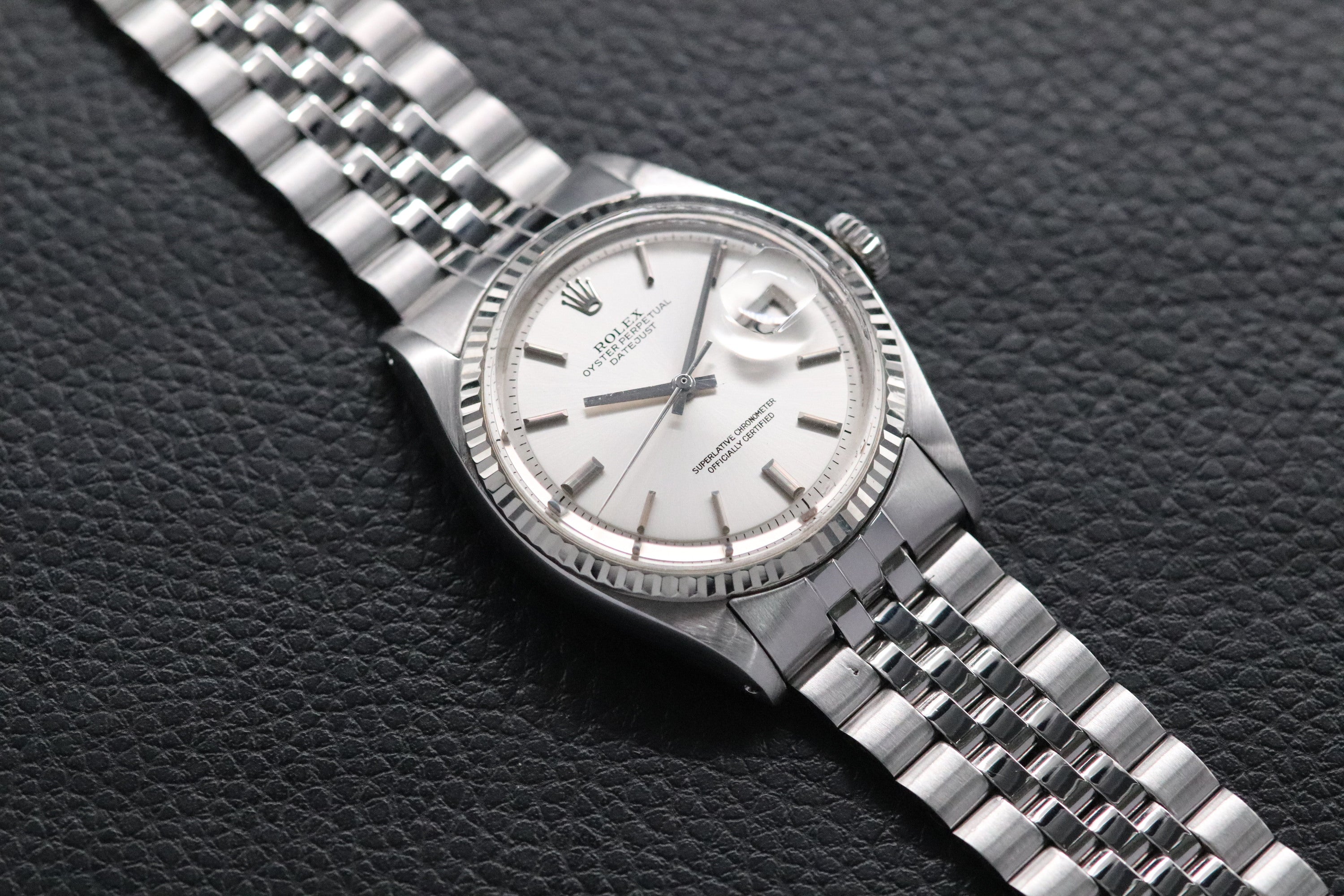Rolex Datejust 1601 Silver Dial 1973