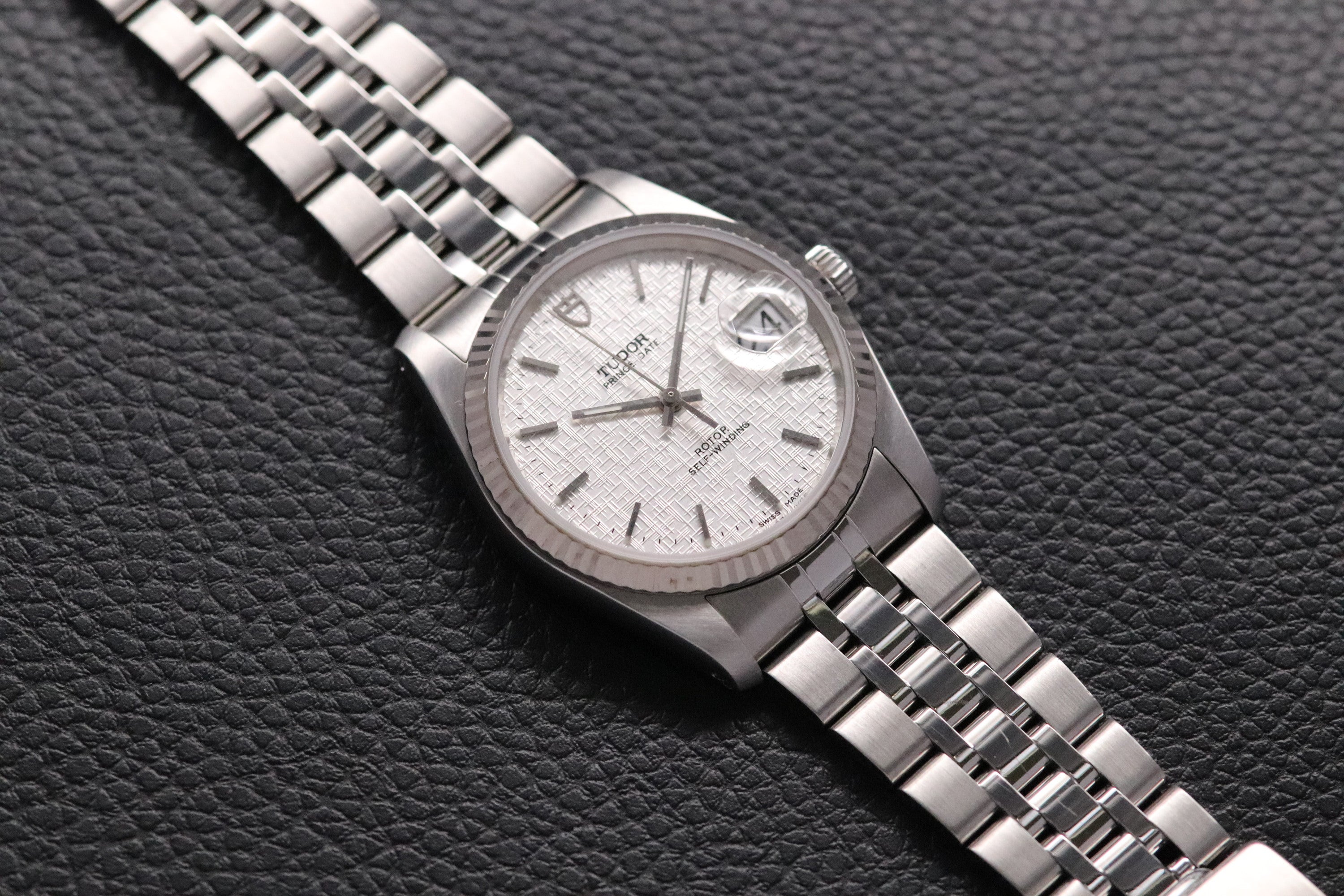 Tudor Prince Date 74034 Linen Dial 2017