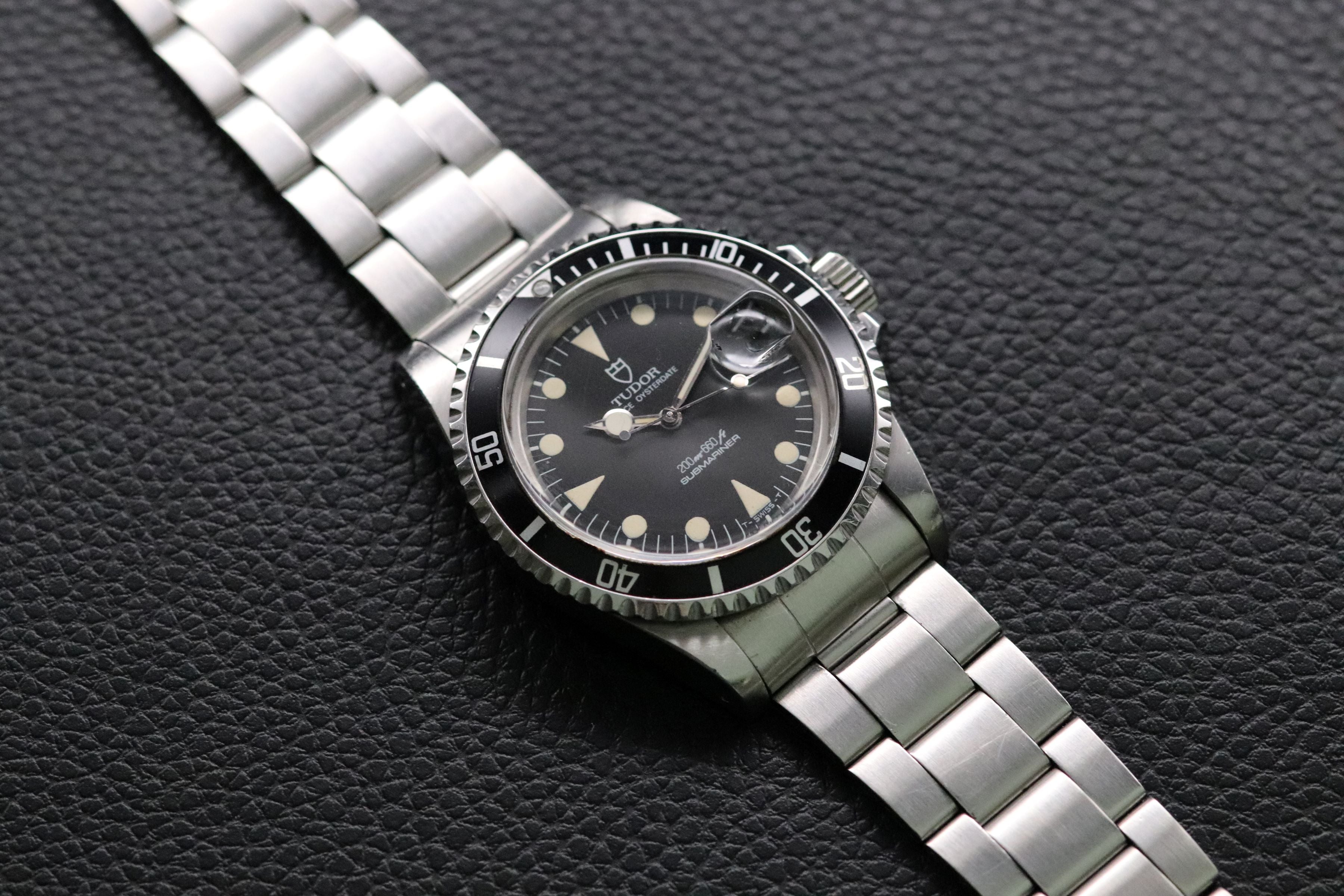 Tudor Submariner 76100 Lollipop Matte Dial 1984