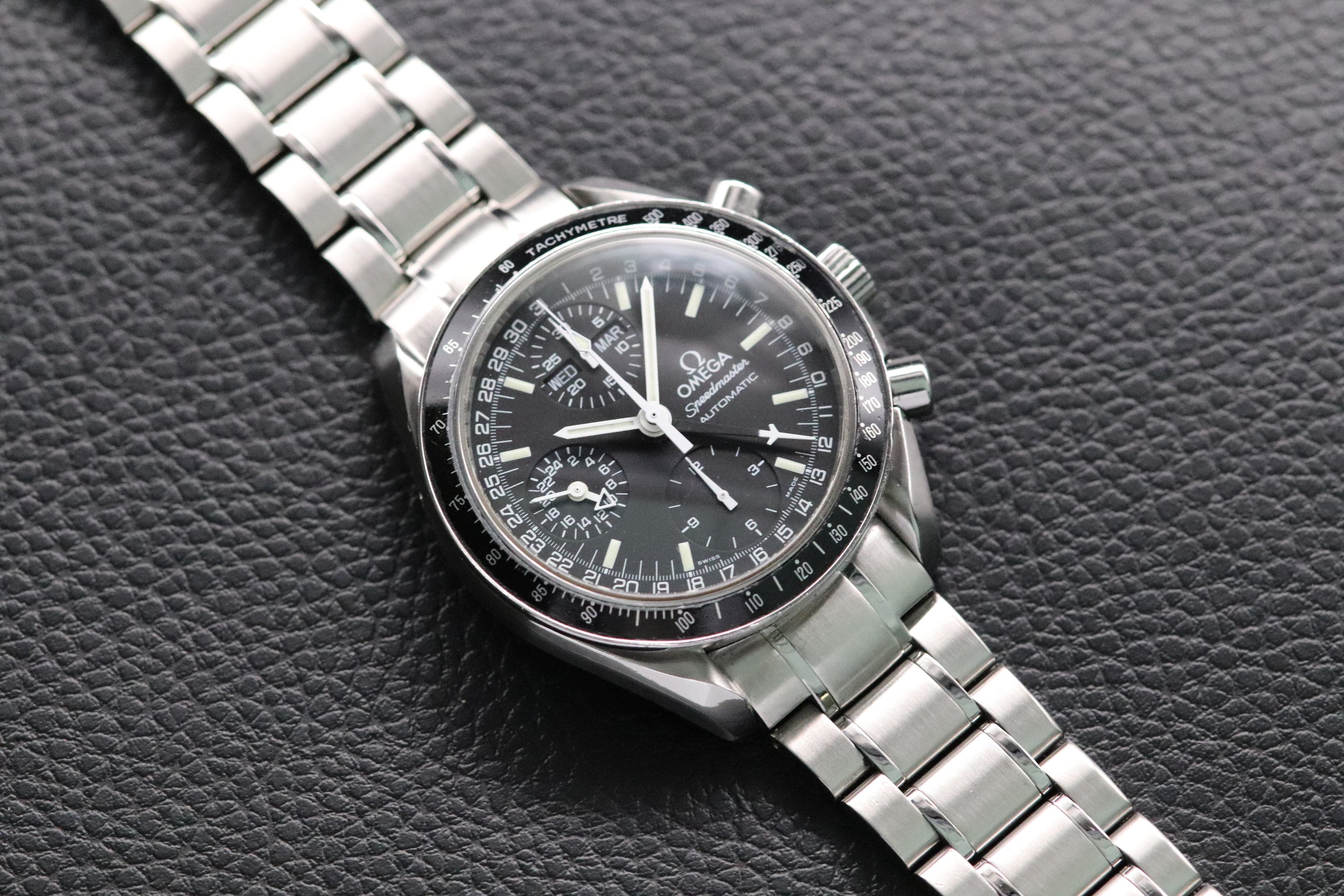 Omega Speedmaster Day Date 3520.50 Black Dial 1995