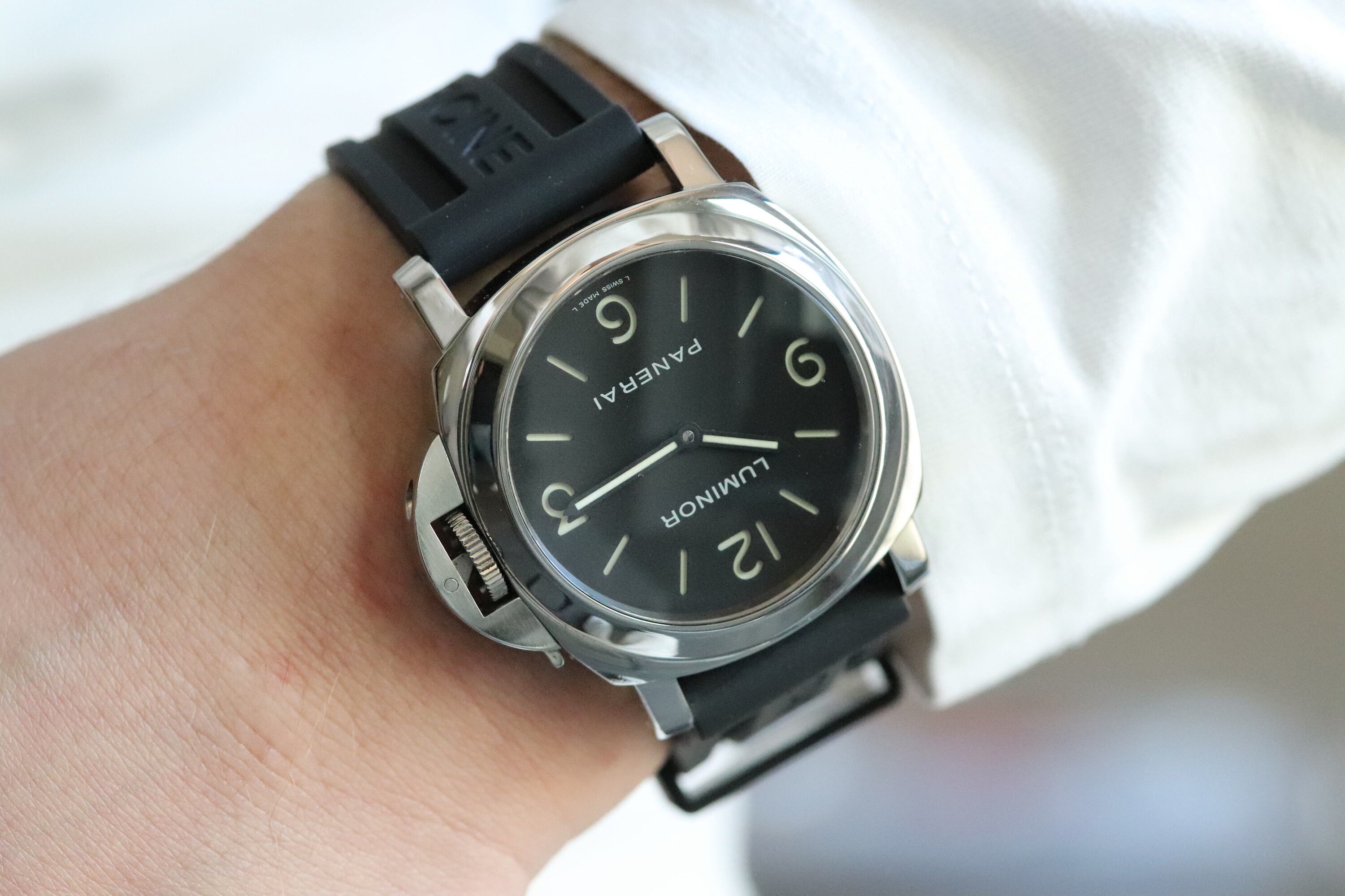 Panerai Luminor Base PAM00112 Papers 2009