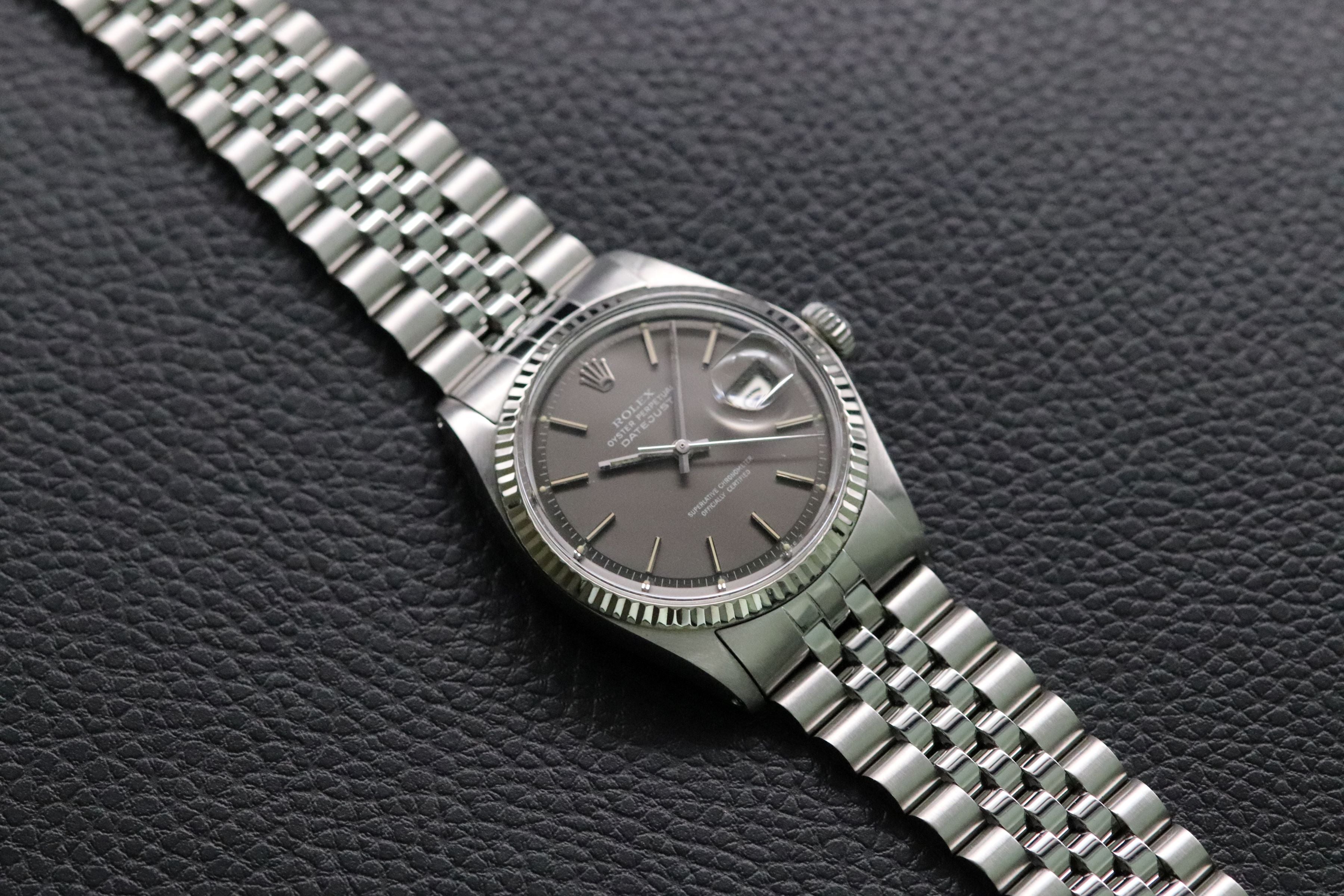 Rolex Datejust 1601 Grey Dial 1971