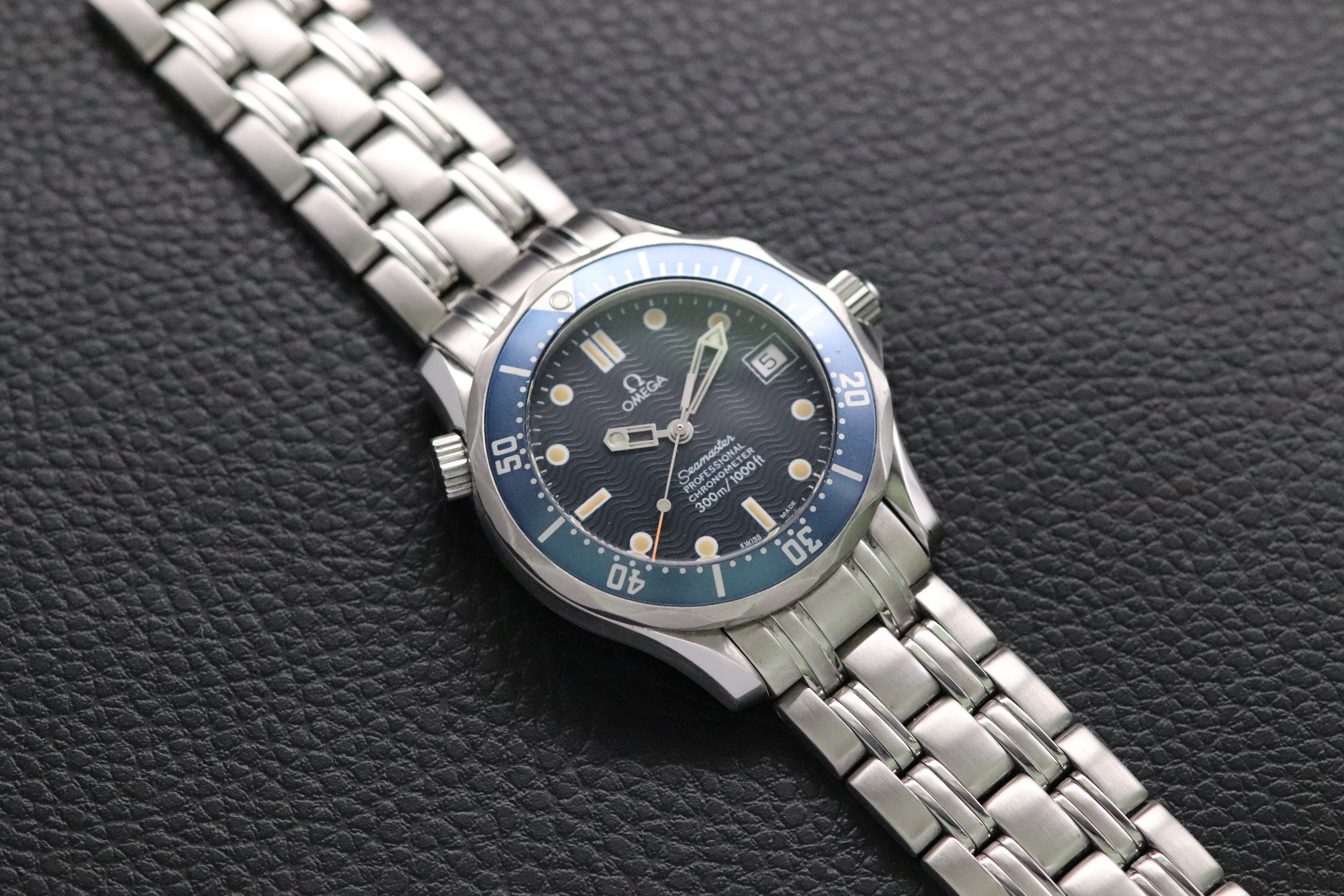 Omega Seamaster 300 2551.80 Blue Dial 1999