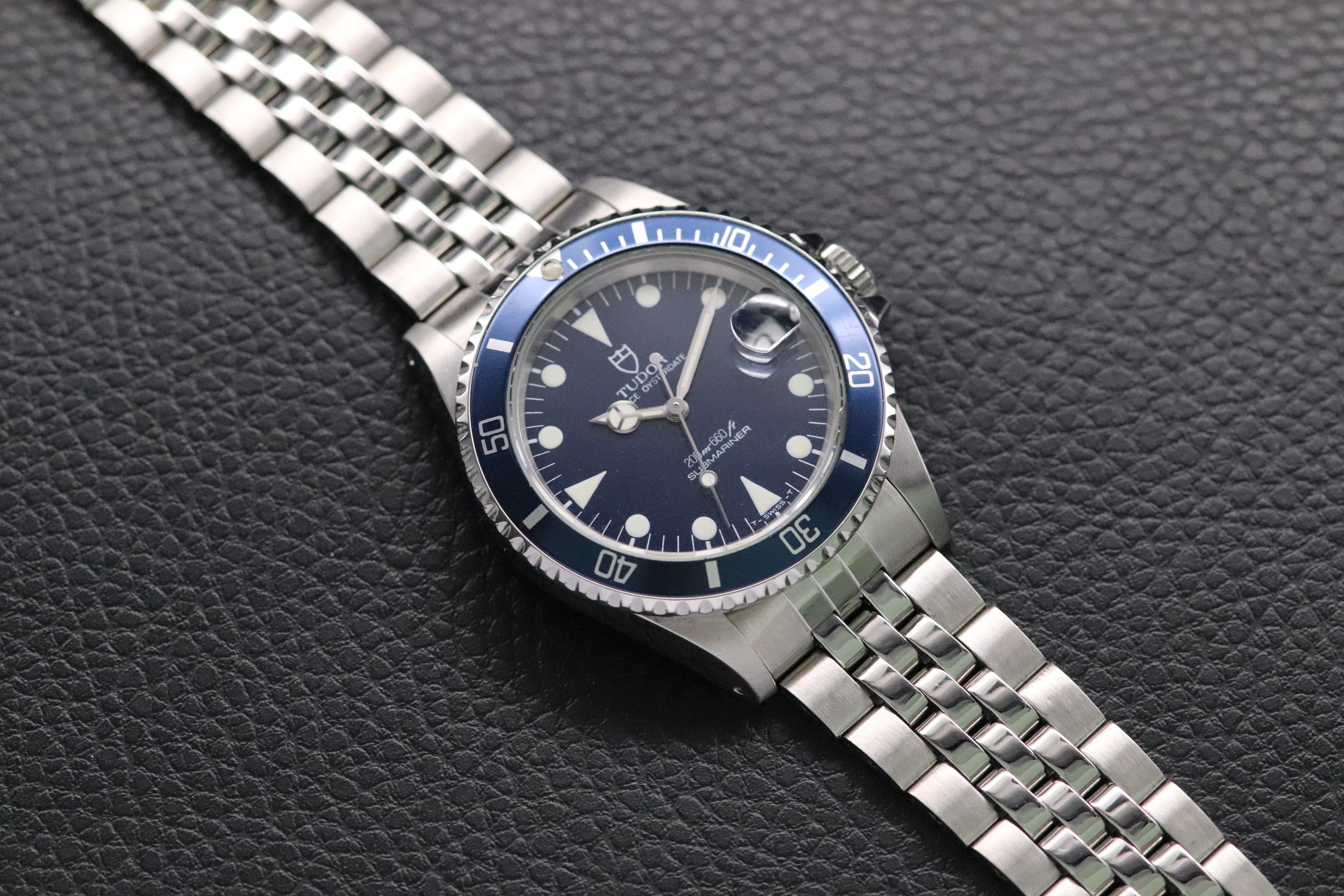 Tudor Submariner 75090 Blue Dial 1990