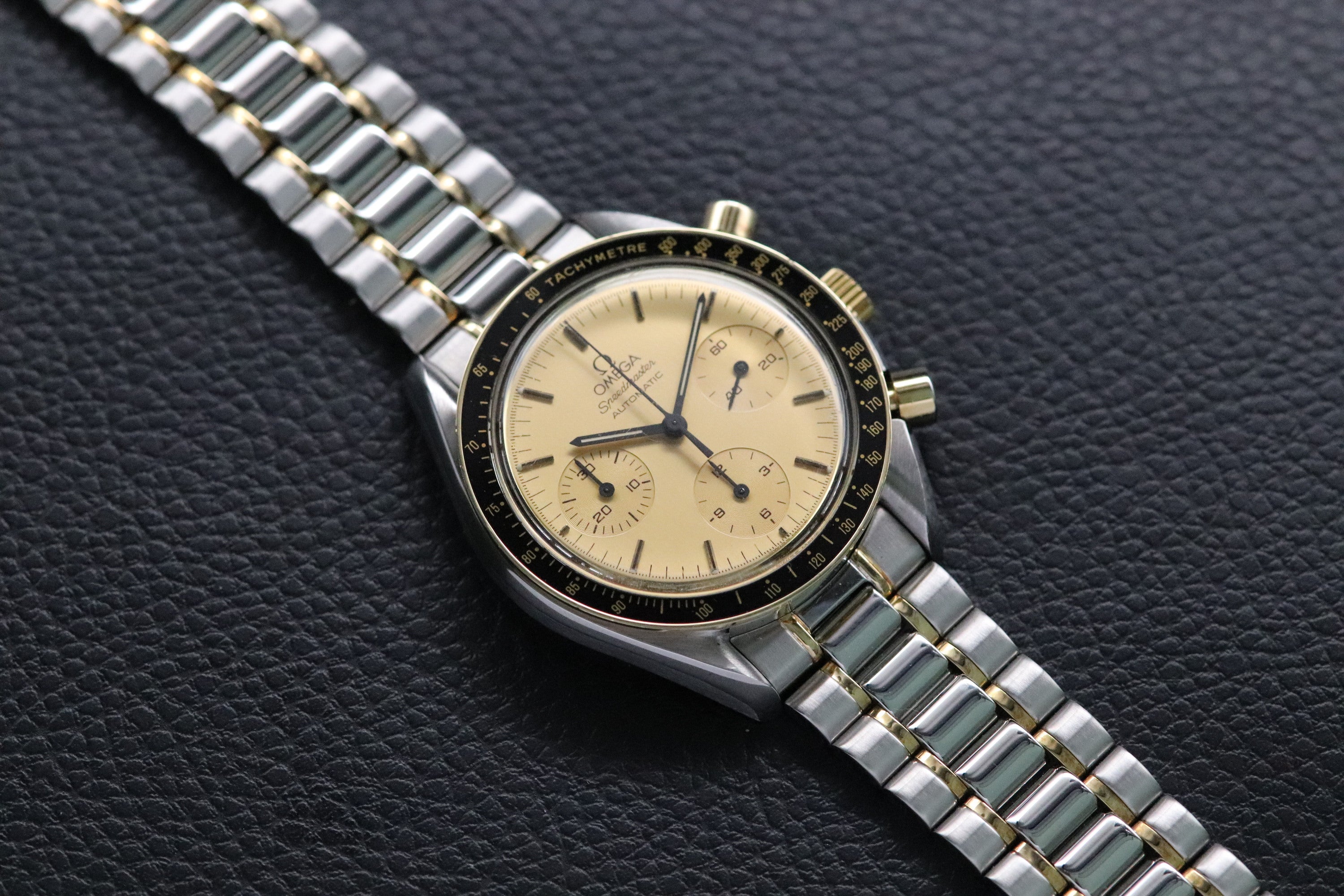 Omega Speedmaster Reduced 3310.10 Gold 1989