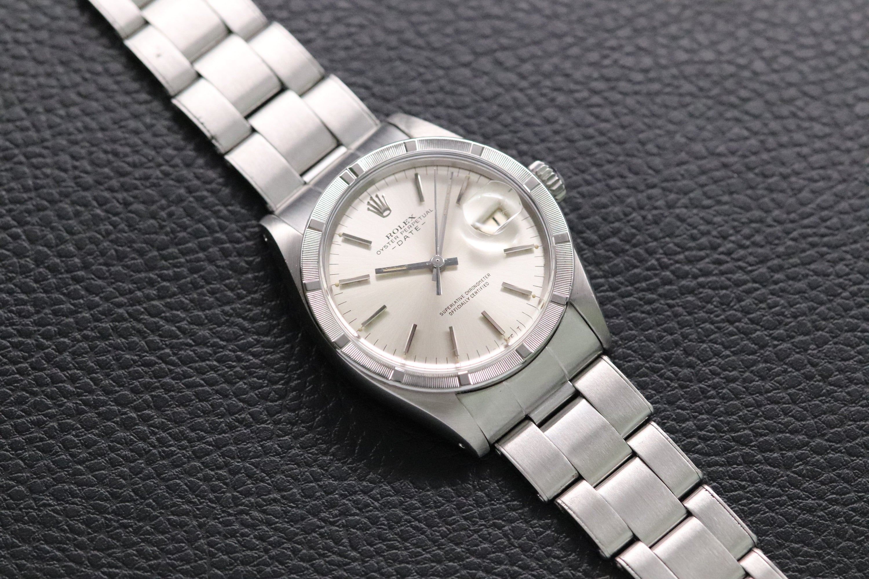Rolex Date 1501 Silver Dial 1967