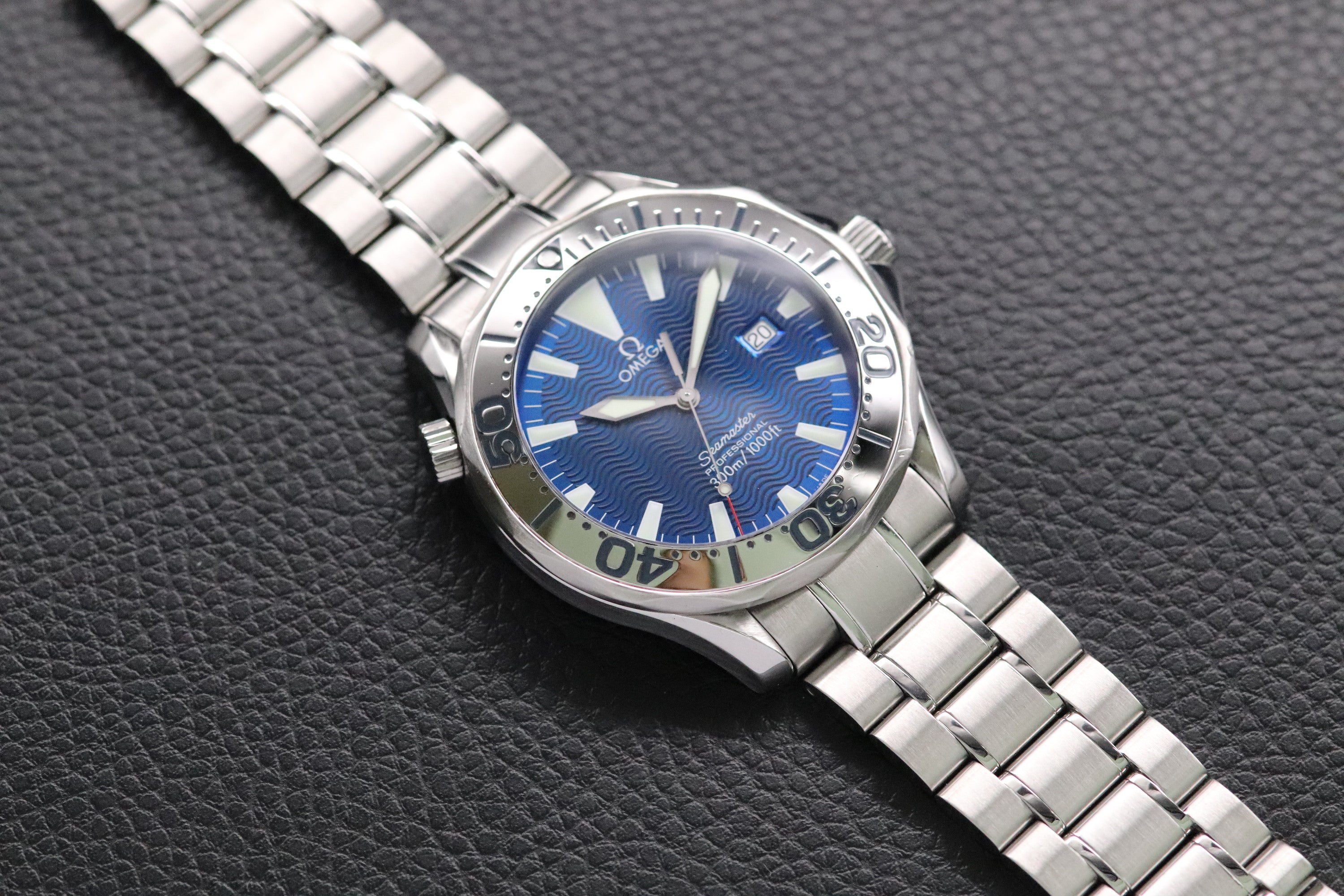 Omega Seamaster Diver 2265.80 Blue Dial 1998