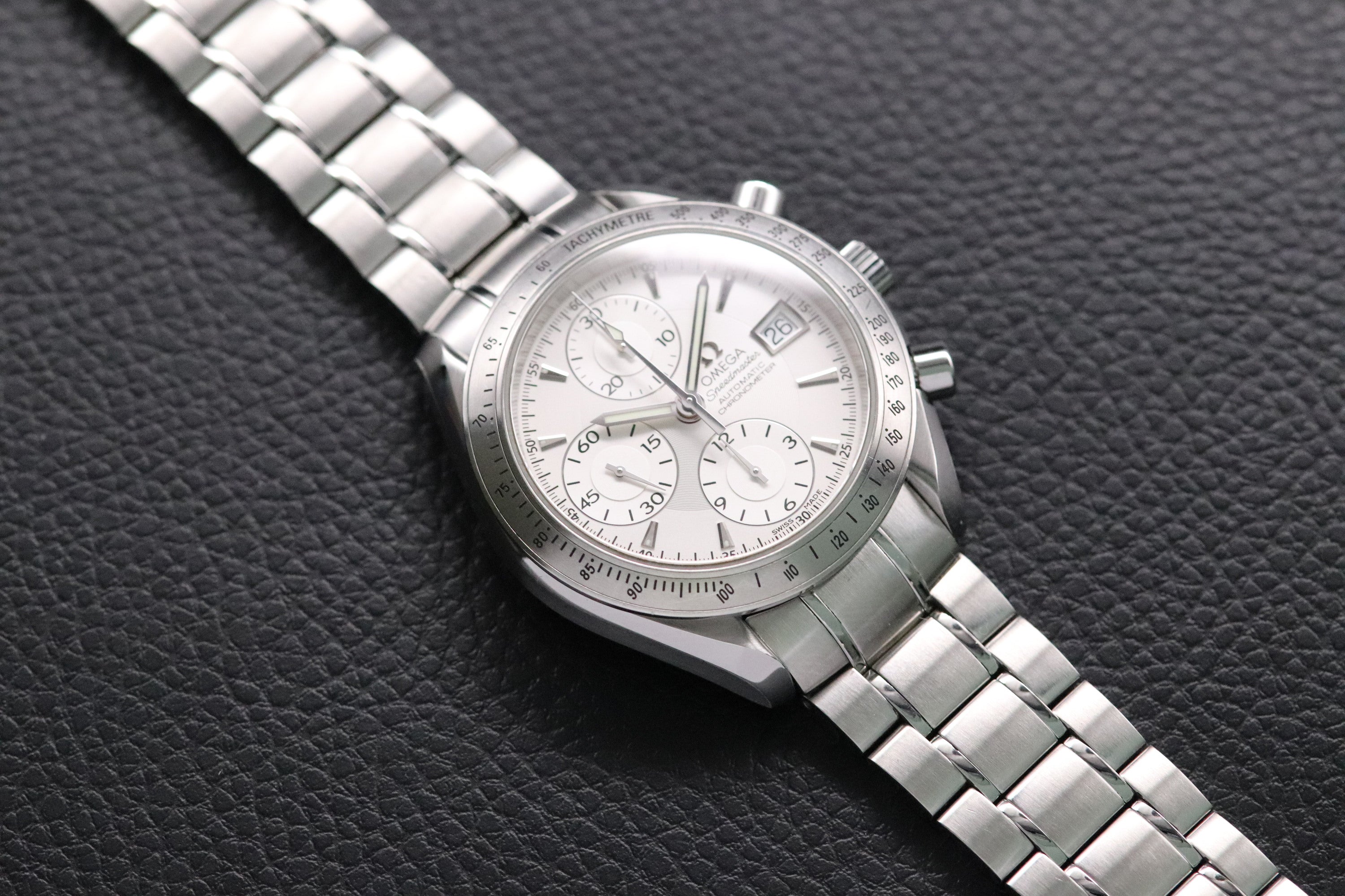 Omega Speedmaster Date 3211.30 Silver Dial 2007
