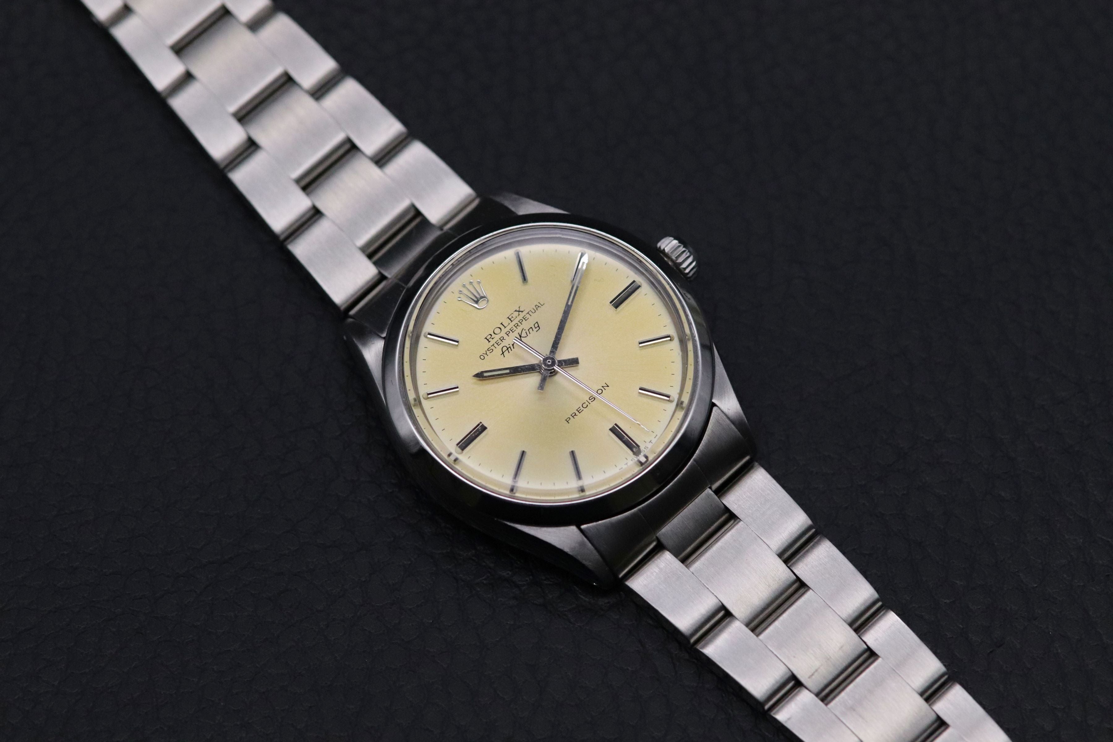 Rolex Air-King 5500 Cream