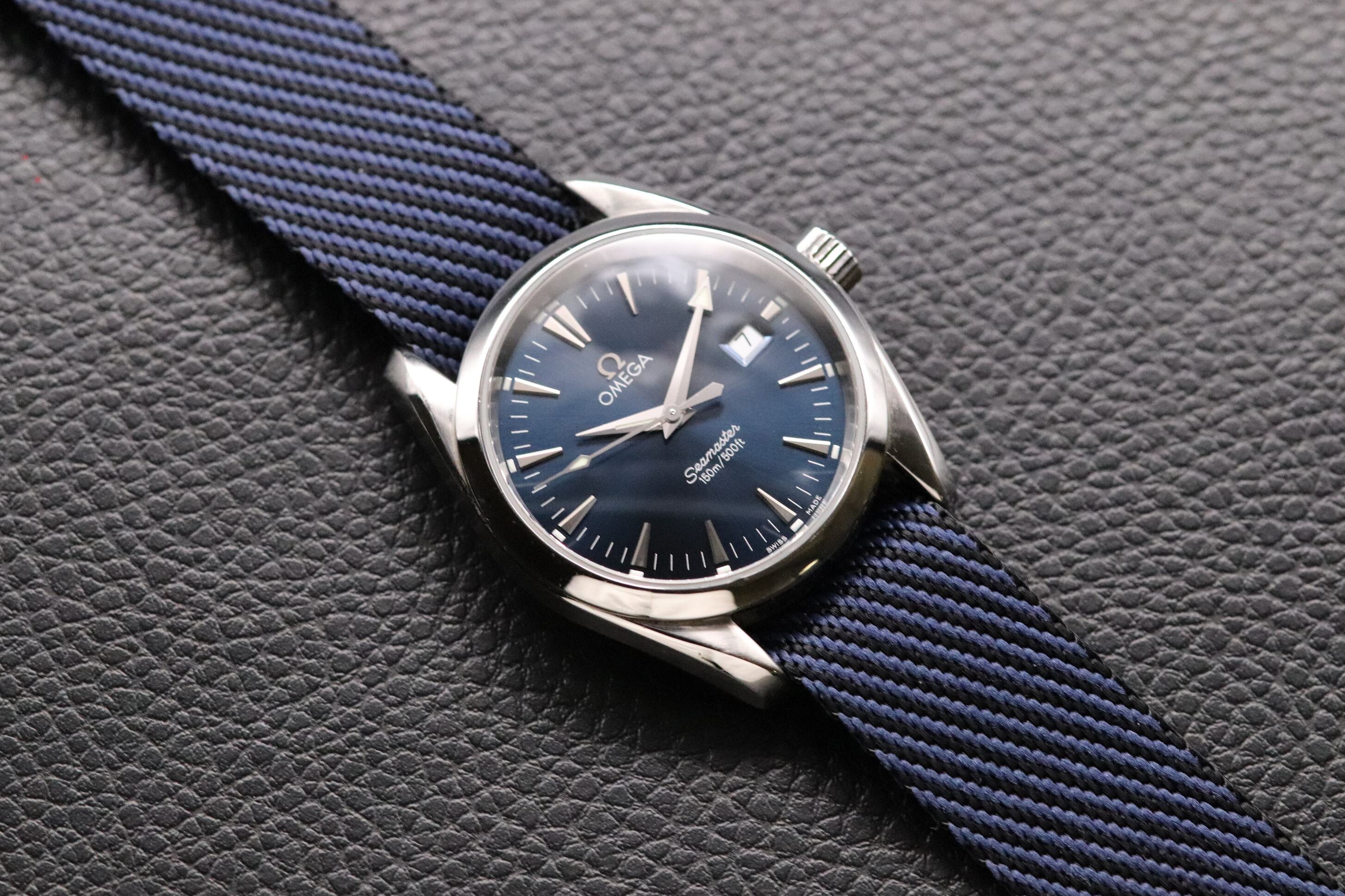 Omega Seamaster Aqua Terra 2518.80 Blue Dial 2010