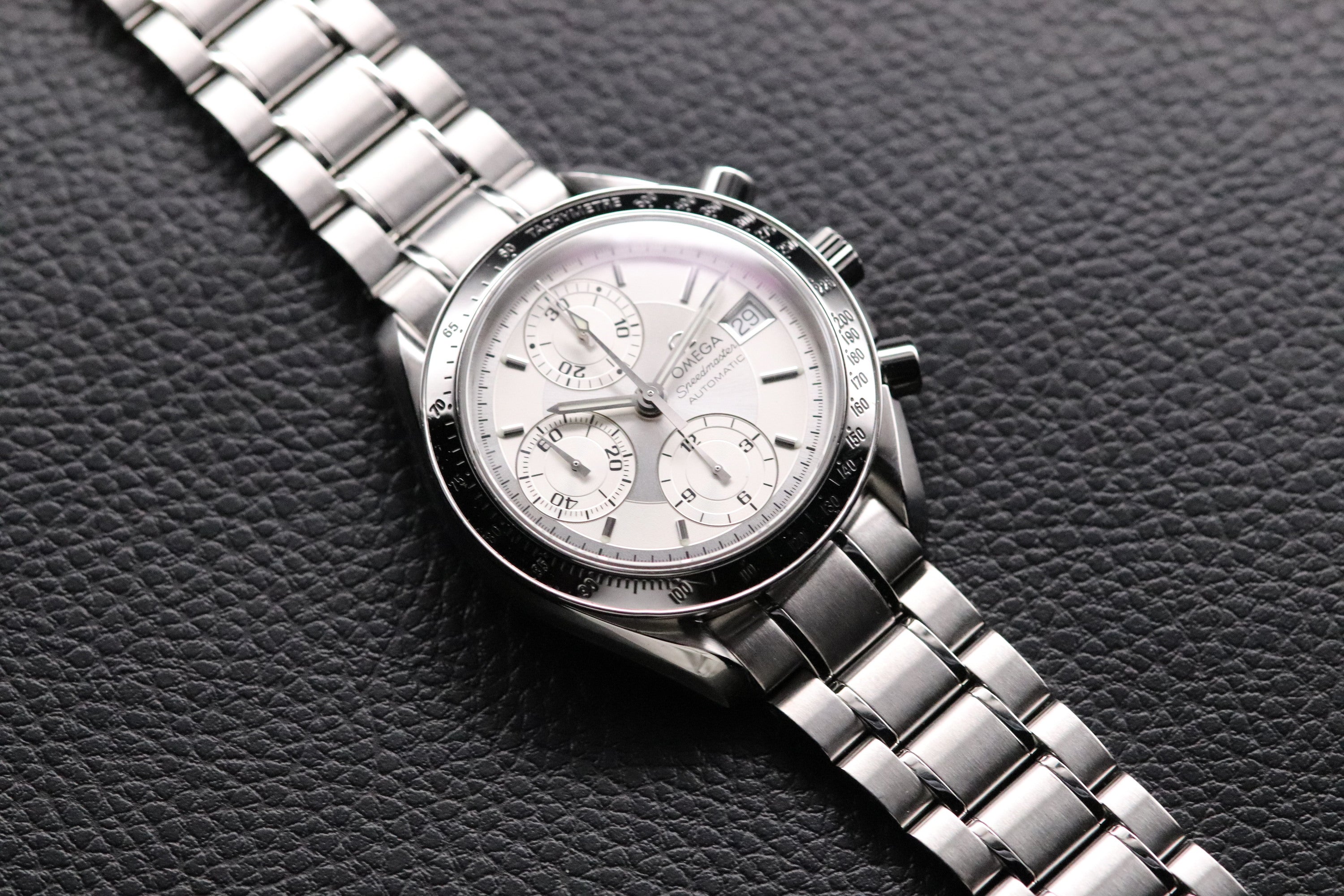 Omega Speedmaster Date 3513.30 SIlver Dial 1998