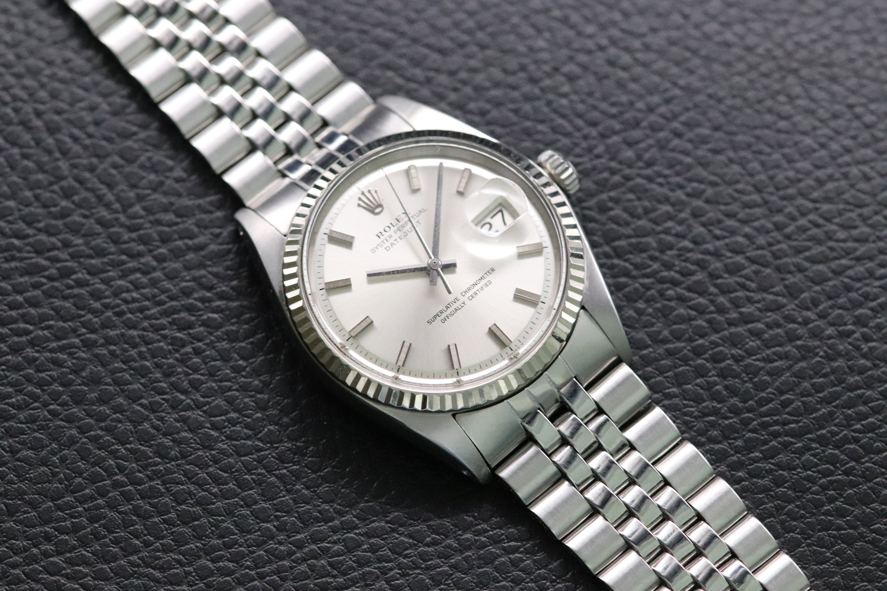 Rolex Datejust 1601 Silver Dial 1972