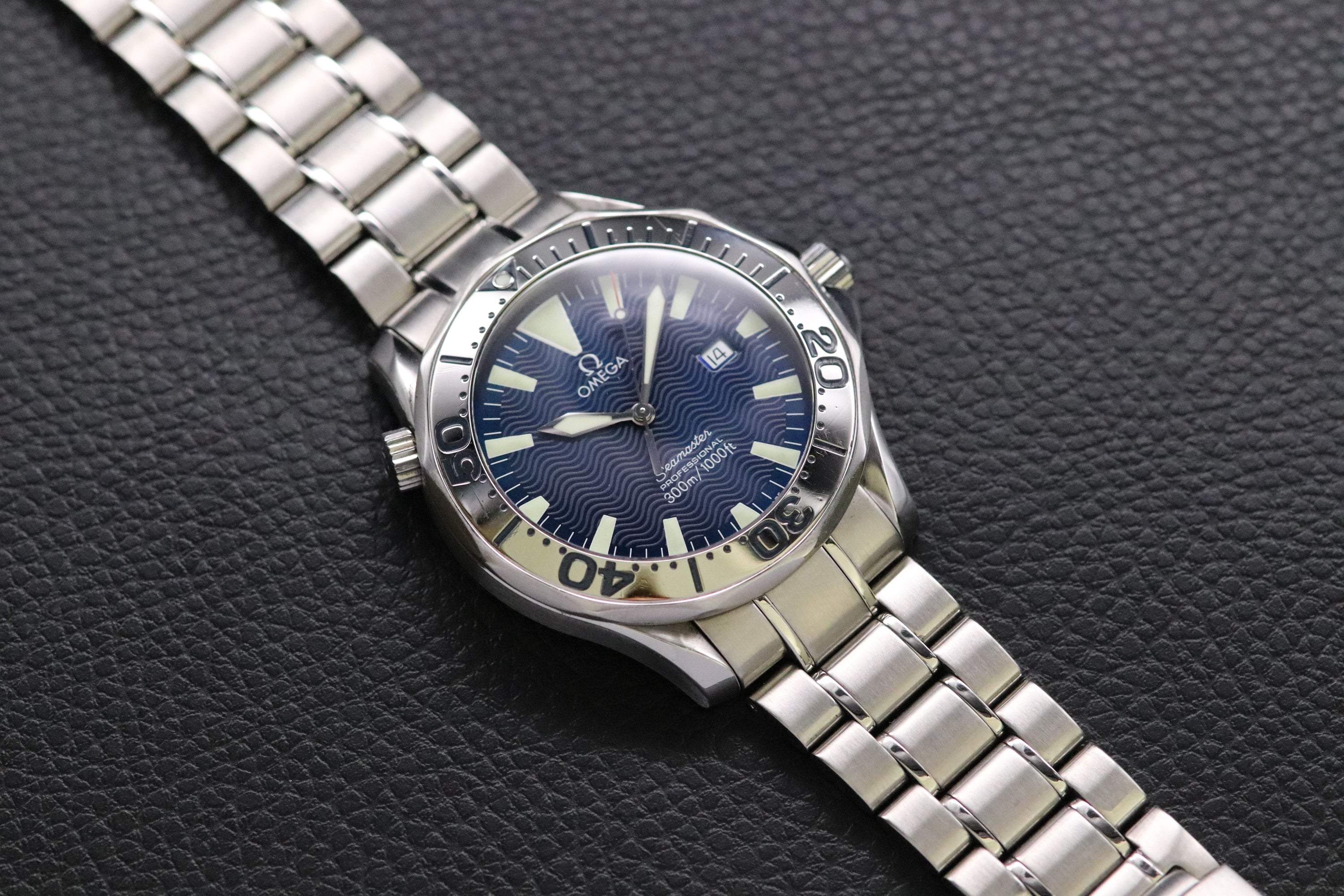 Omega Seamaster Diver 2265.80 Blue Dial 1998