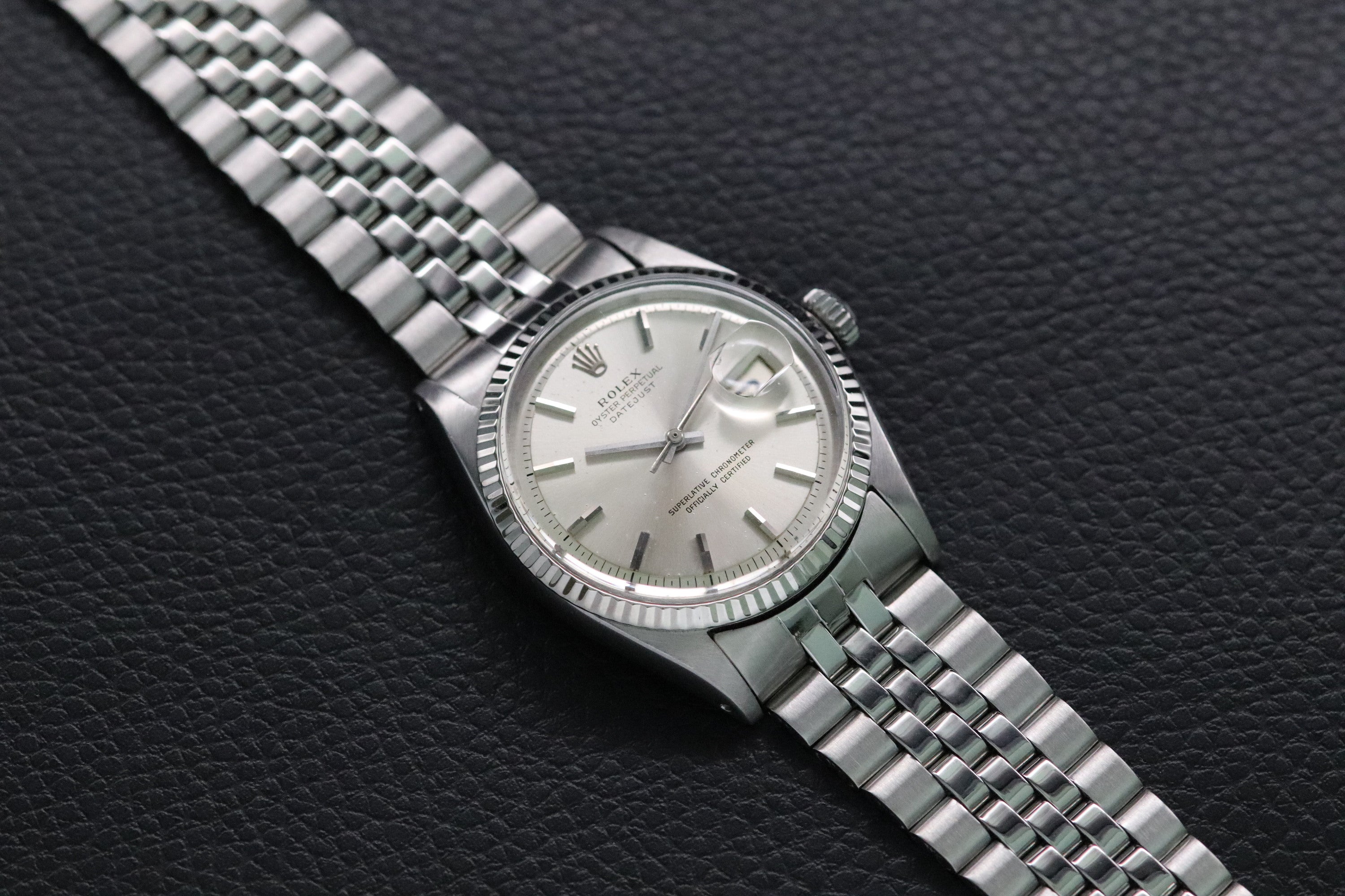 Rolex Datejust 1601 Silver Dial 1966
