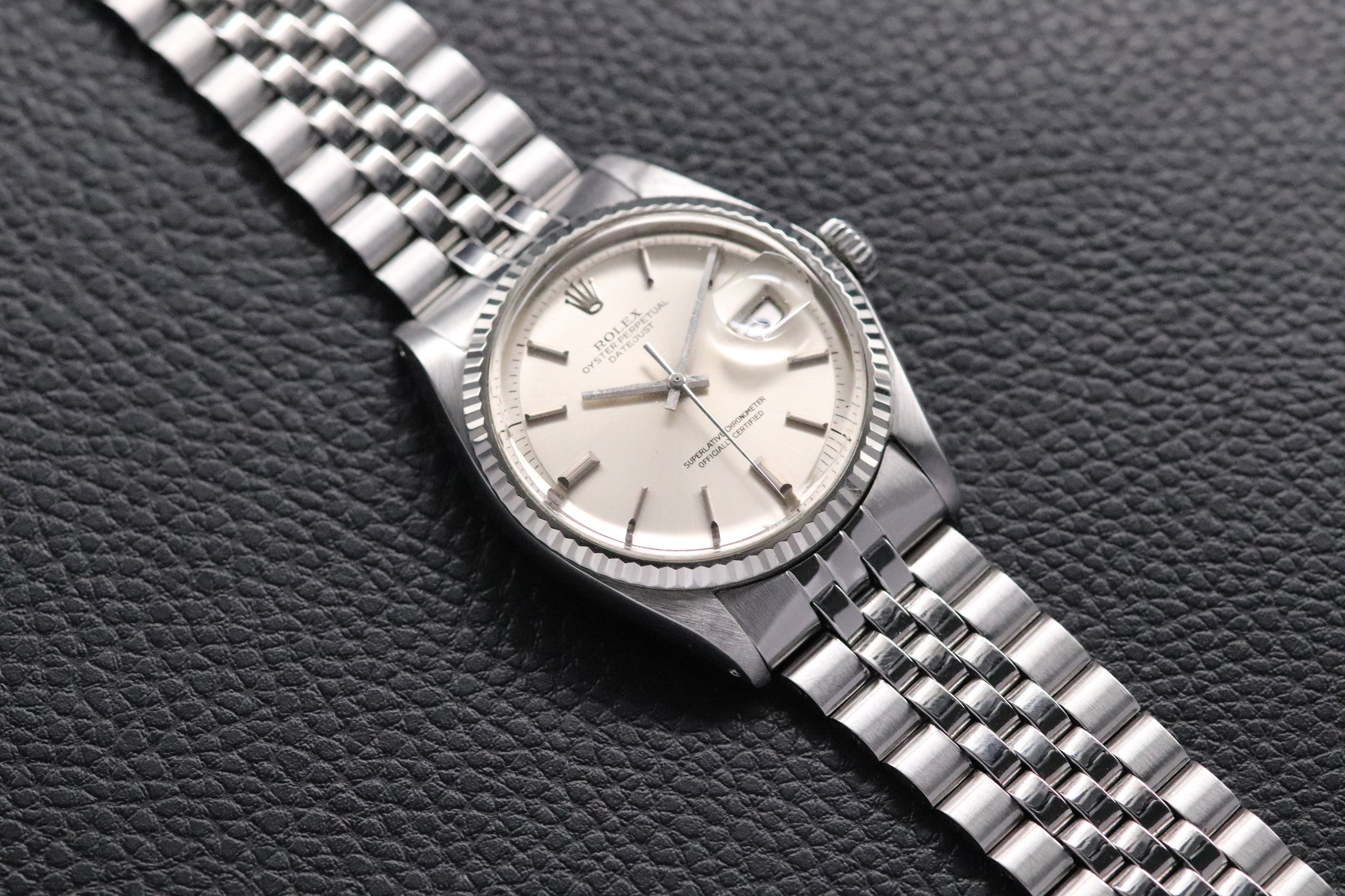 Rolex Datejust 1601 Silver Dial 1970