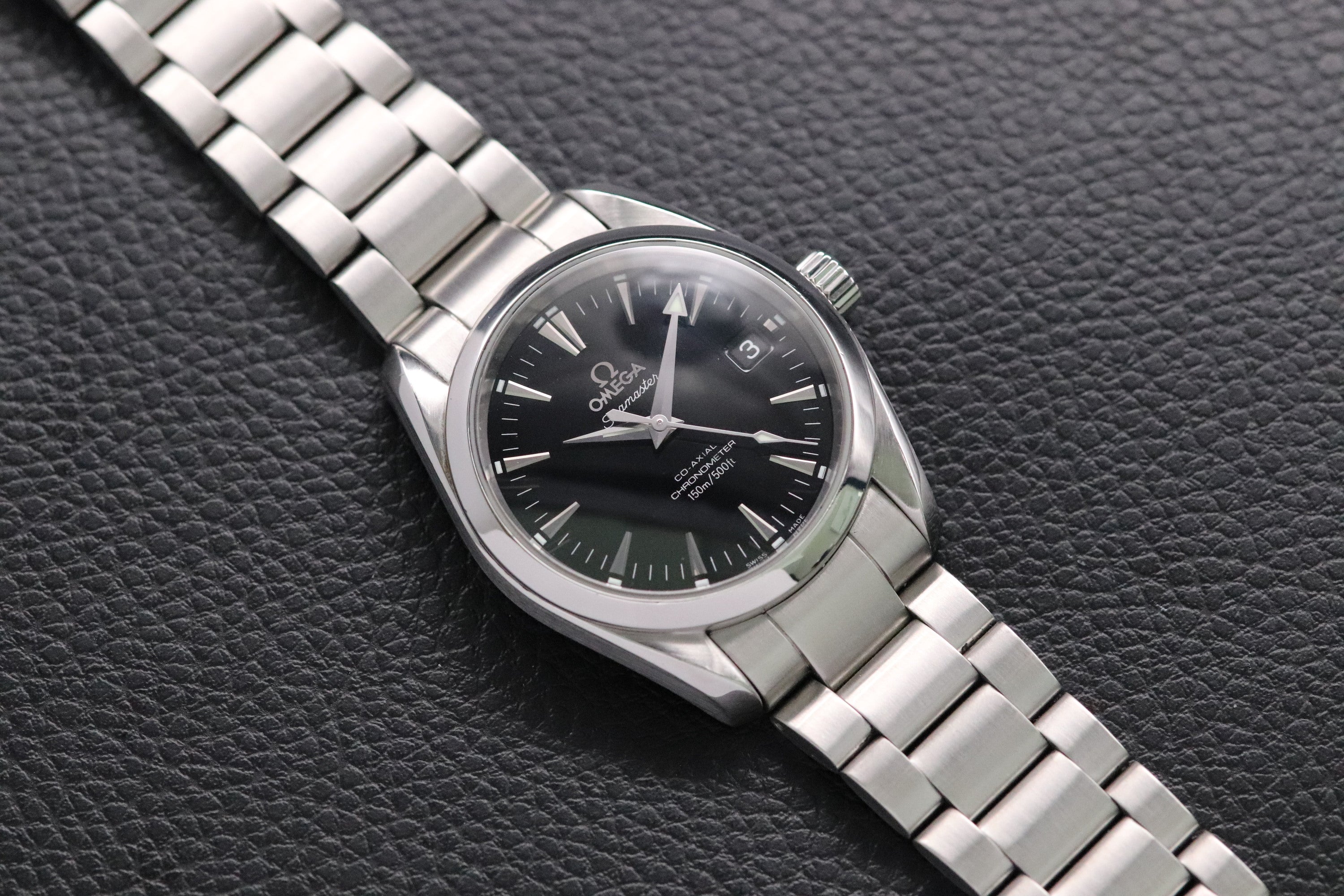 Omega Seamaster Aqua Terra 2504.50 Black Dial 2007
