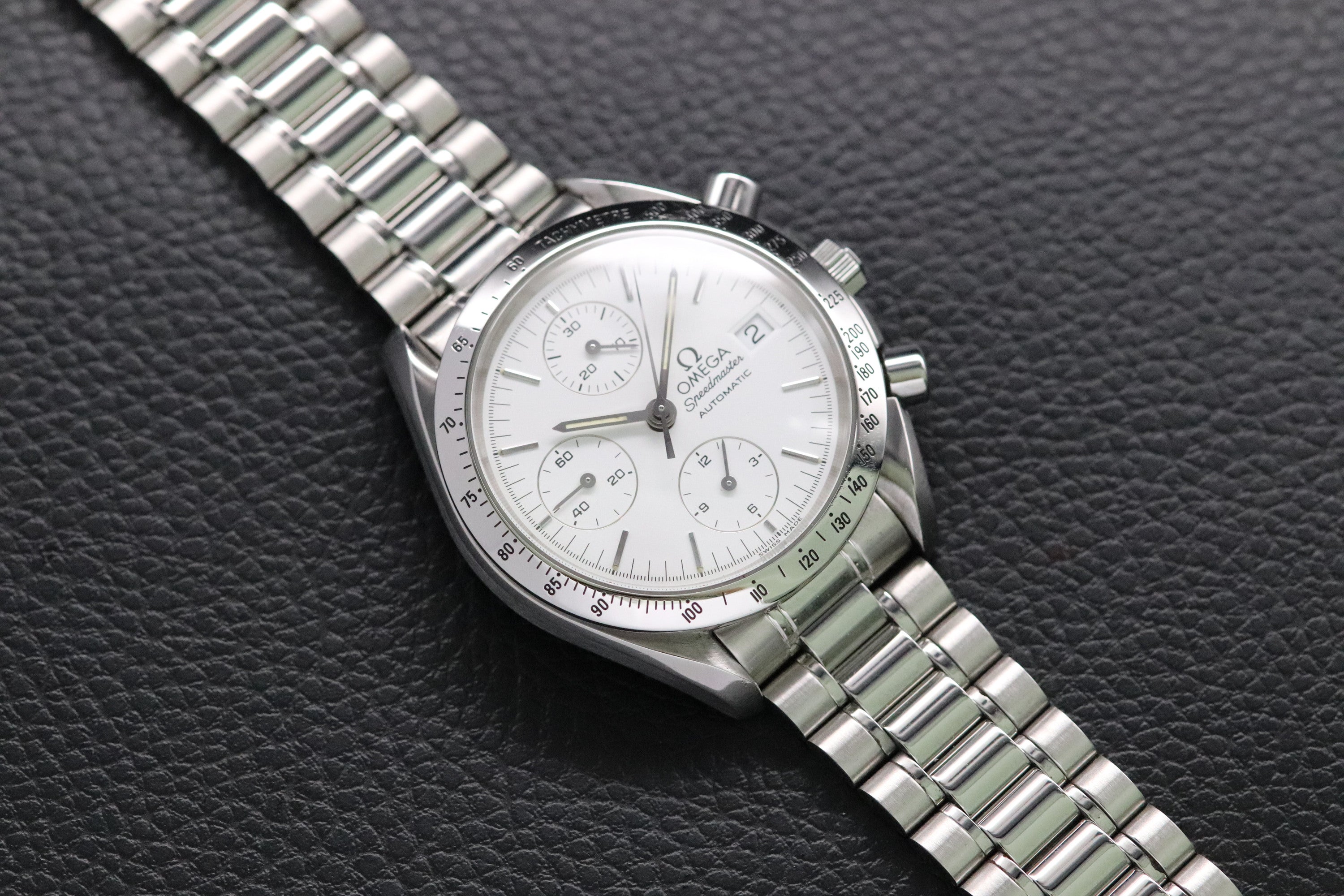 Omega Speedmaster Date 3511.20 White Dial 1993 Albino