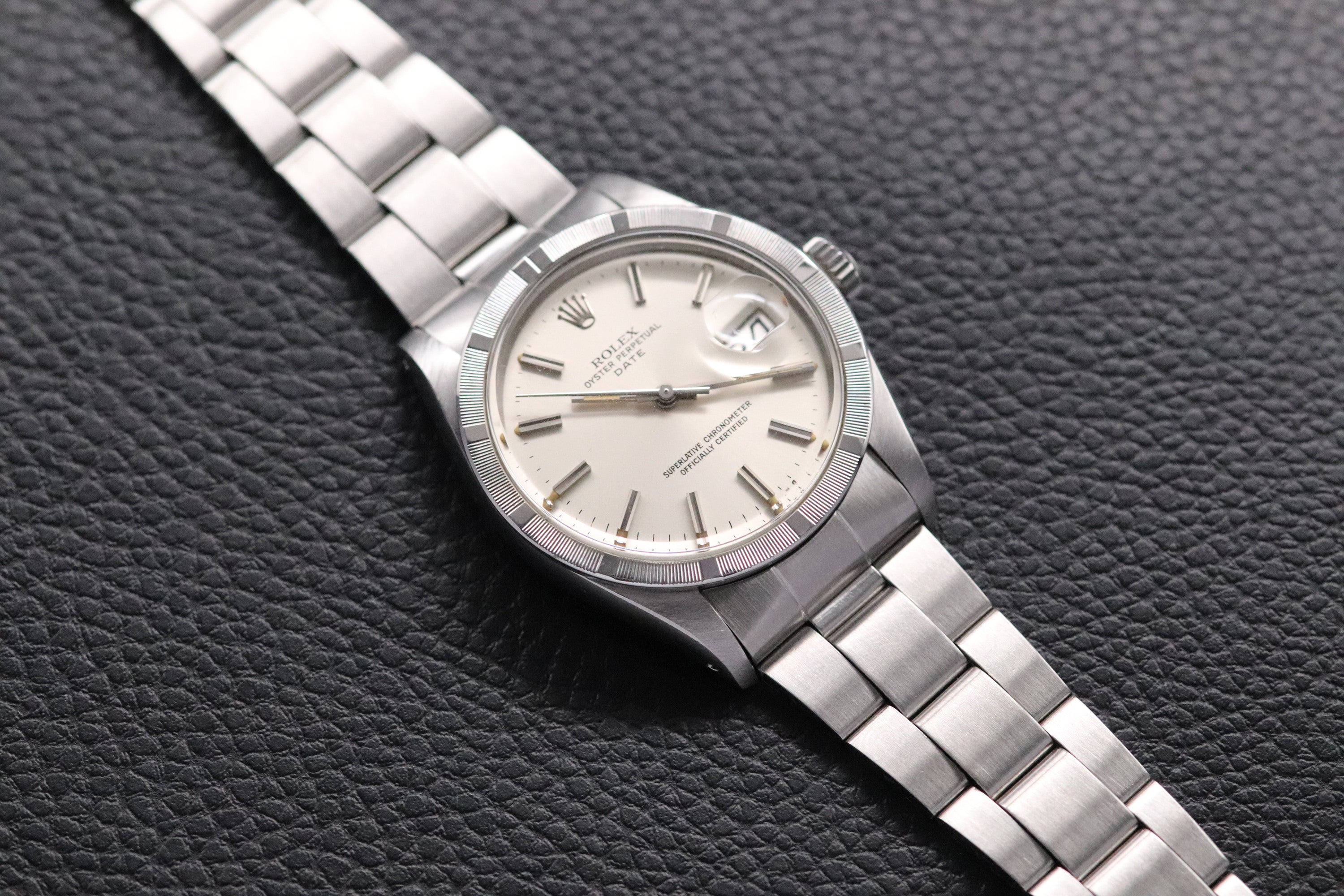 Rolex Date 1501 Silver Dial 1973